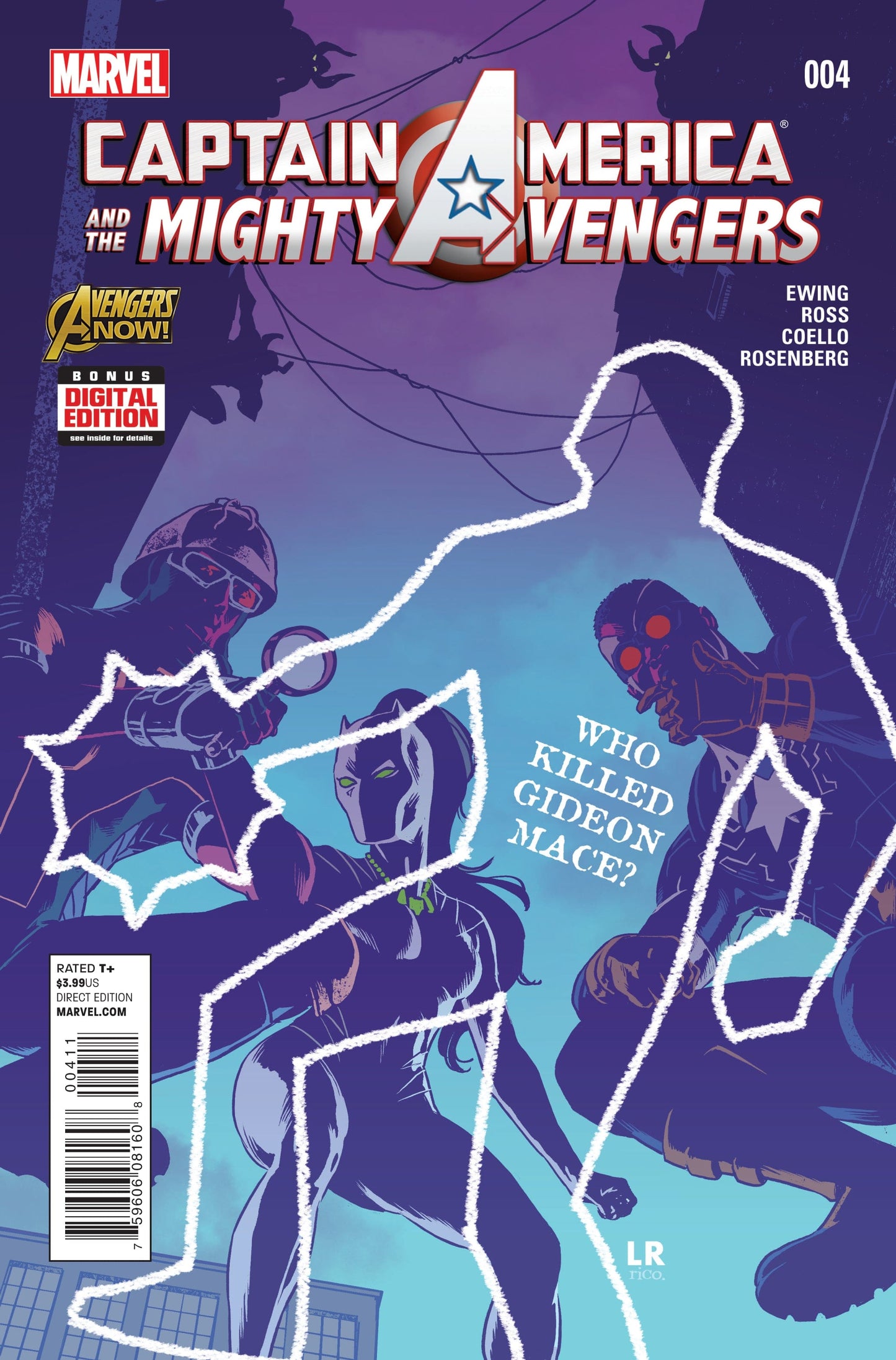 MARVEL COMICS Comics CAPTAIN AMERICA AND MIGHTY AVENGERS #4