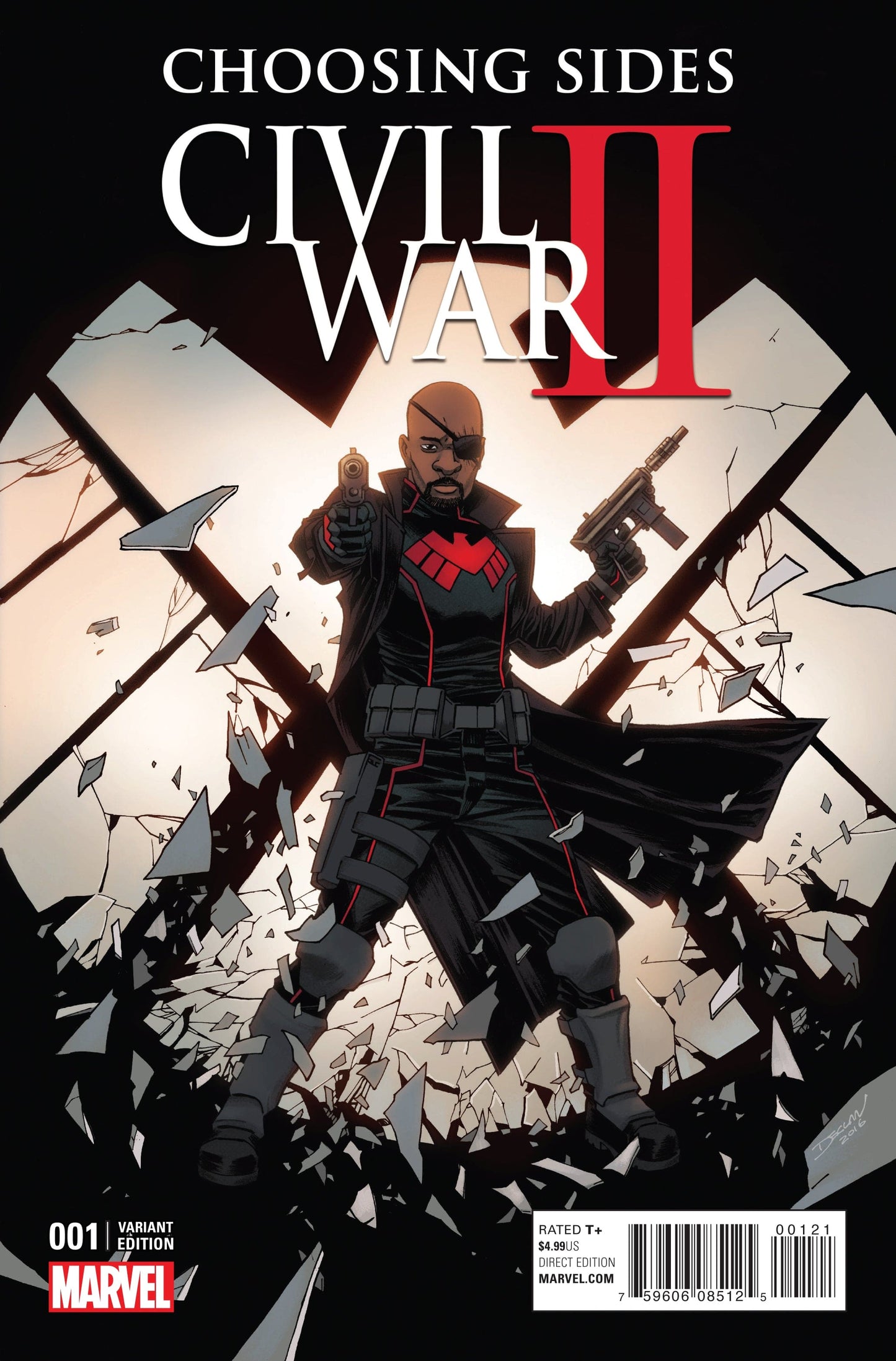 MARVEL COMICS Comics CIVIL WAR II CHOOSING SIDES #1 (OF 6) SHALVEY VAR