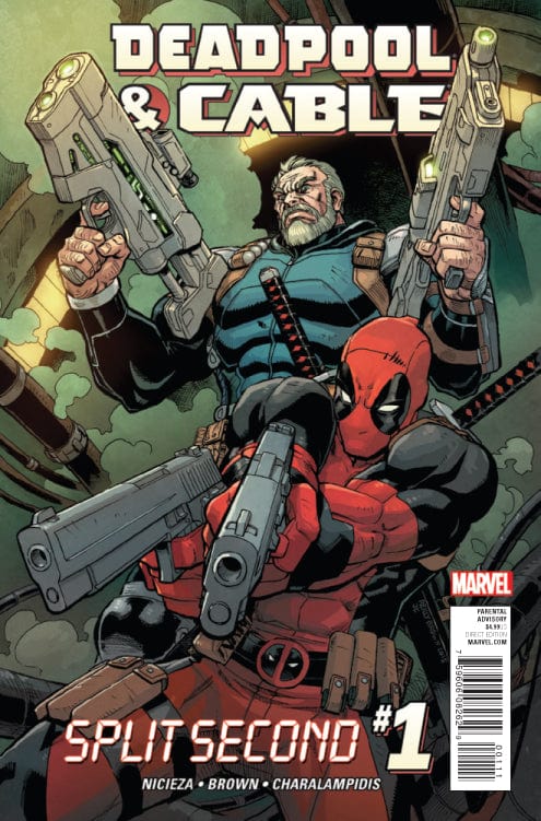 MARVEL COMICS Comics DEADPOOL AND CABLE SPLIT SECOND #1 (OF 3)