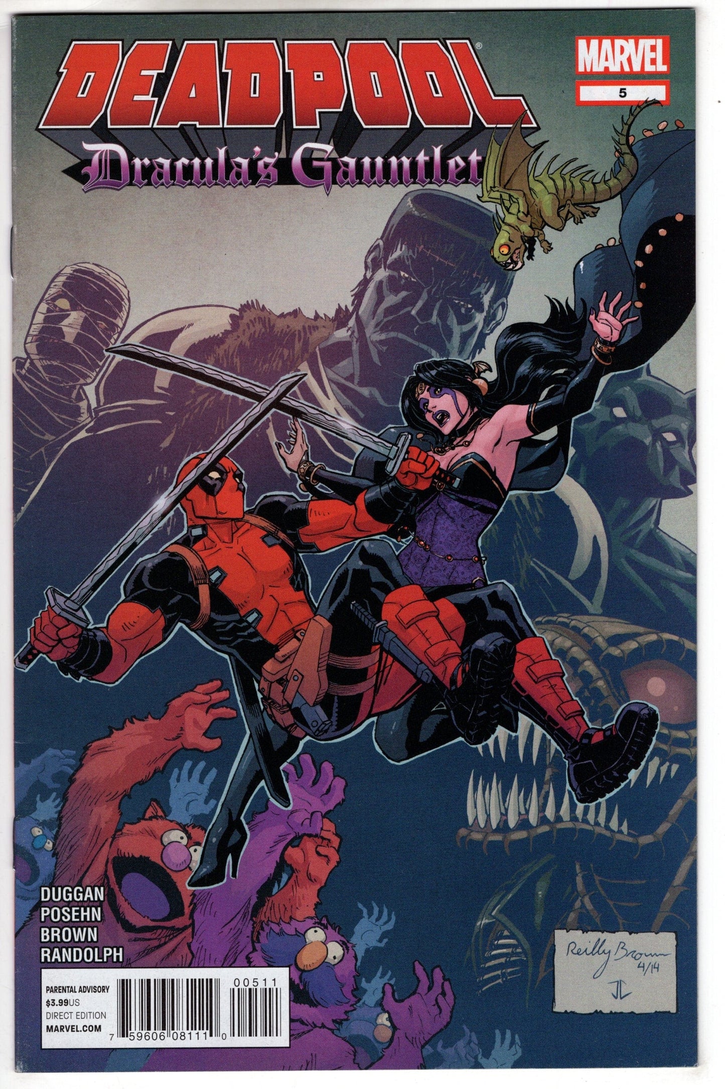 MARVEL COMICS Comics DEADPOOL DRACULAS GAUNTLET #5 (OF 7)