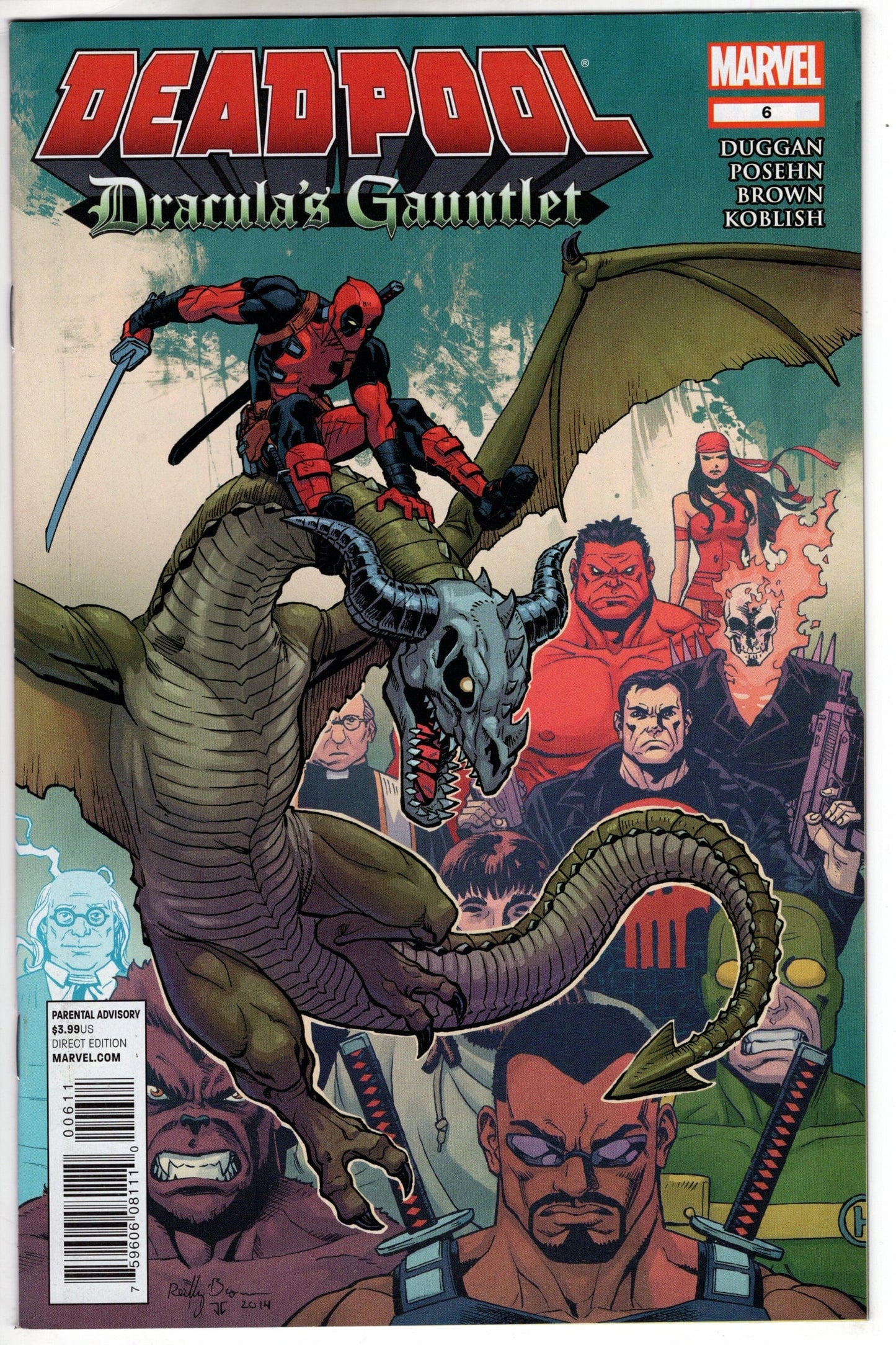 MARVEL COMICS Comics DEADPOOL DRACULAS GAUNTLET #6 (OF 7)