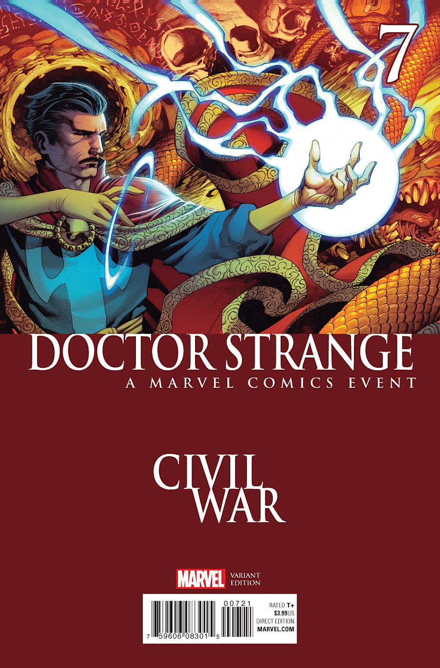 MARVEL COMICS Comics DOCTOR STRANGE #7 STEVENS CIVIL WAR VAR