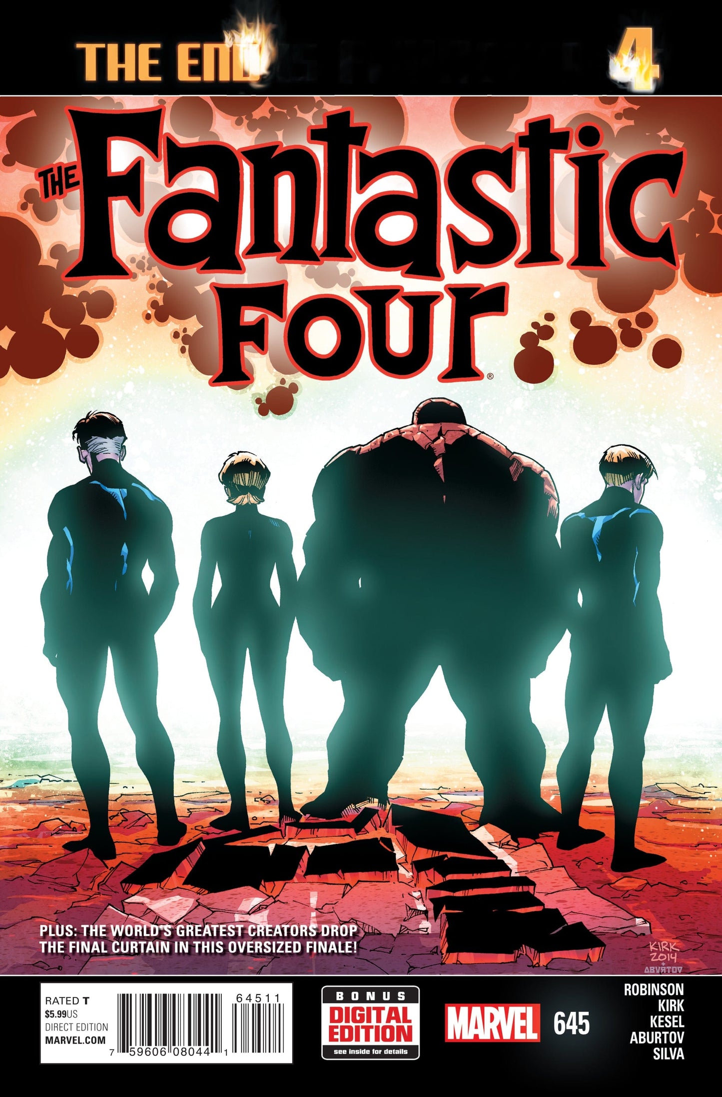MARVEL COMICS Comics FANTASTIC FOUR #645