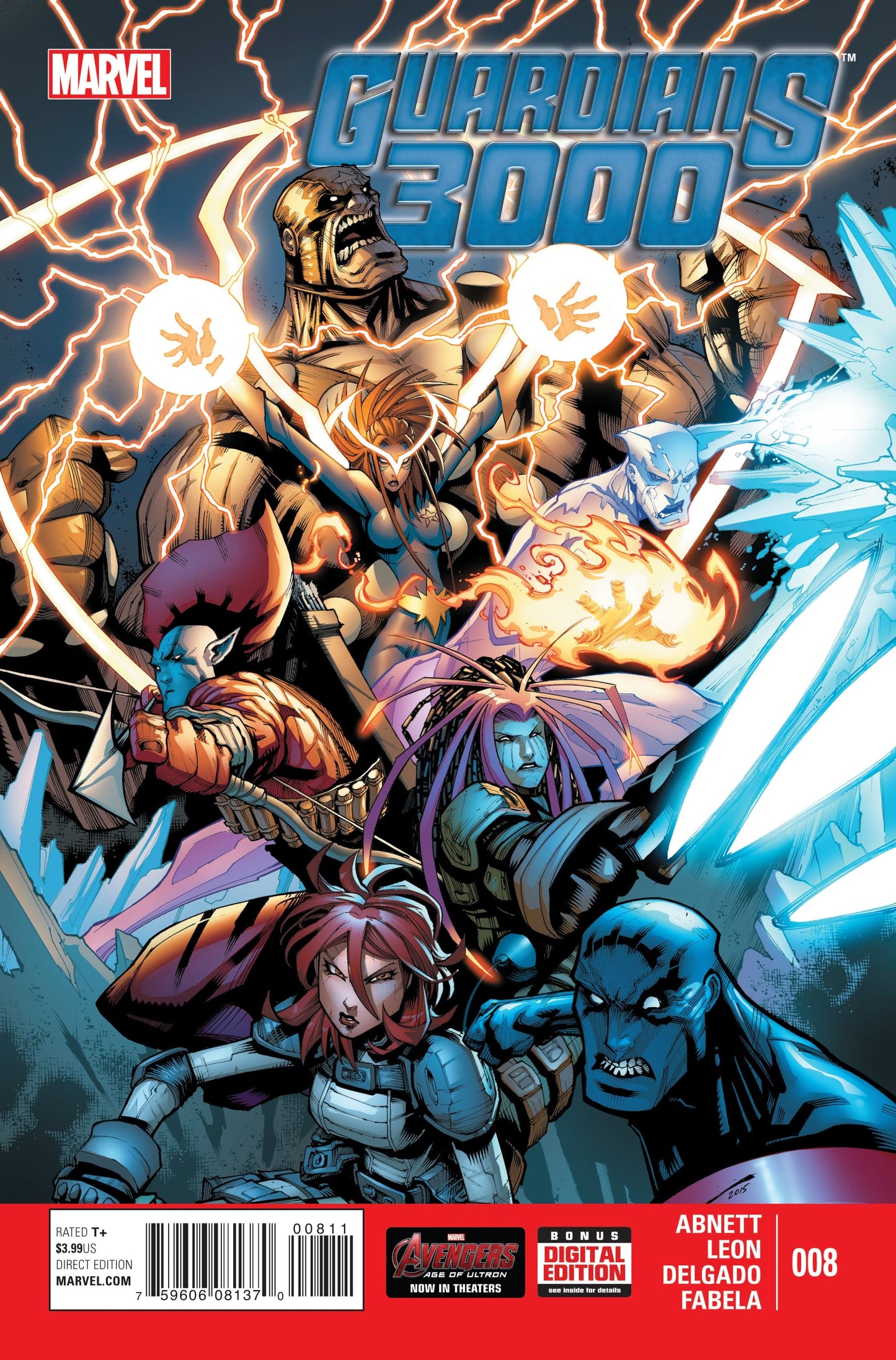 MARVEL COMICS Comics GUARDIANS 3000 #8