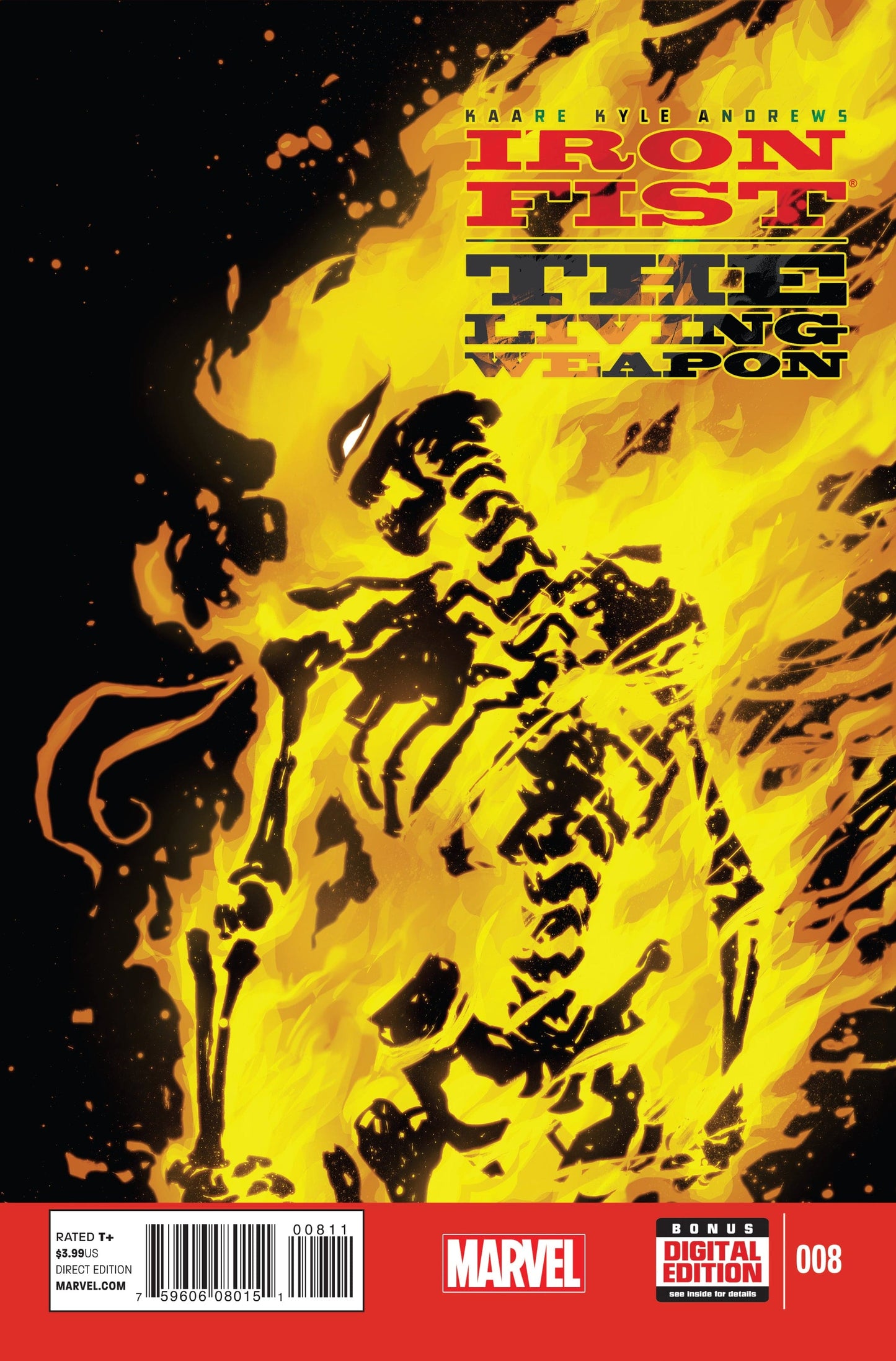 MARVEL COMICS Comics IRON FIST LIVING WEAPON #8