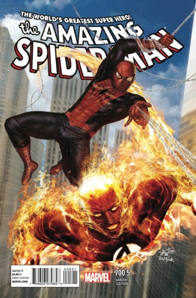 MARVEL COMICS Comics NM AMAZING SPIDER-MAN #700.5 IN HYUK LEE VAR