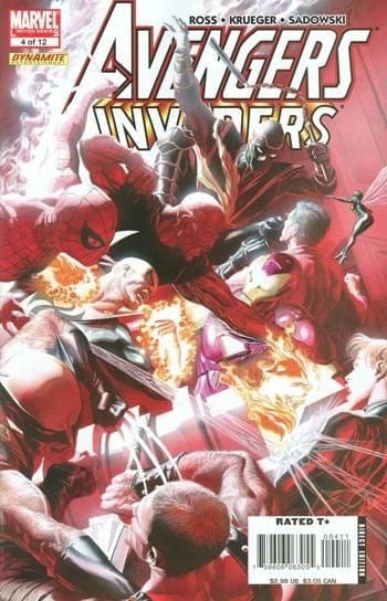 MARVEL COMICS Comics NM AVENGERS INVADERS #4 (OF 12)