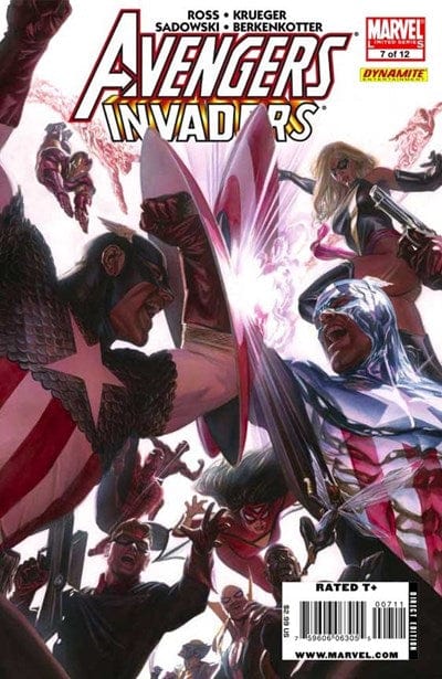 MARVEL COMICS Comics NM AVENGERS INVADERS #7 (OF 12)