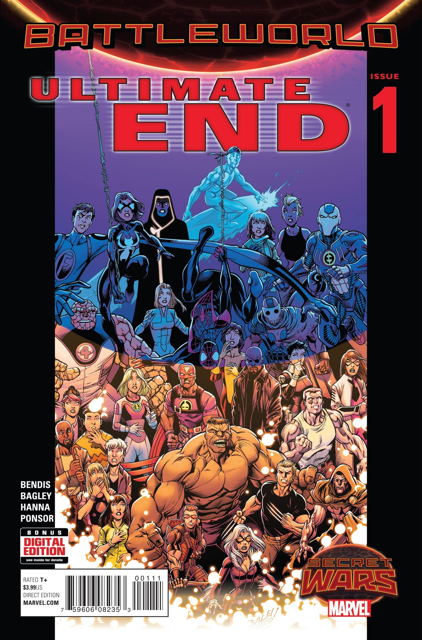 MARVEL COMICS Comics NM ULTIMATE END #1 (OF 5) SWA