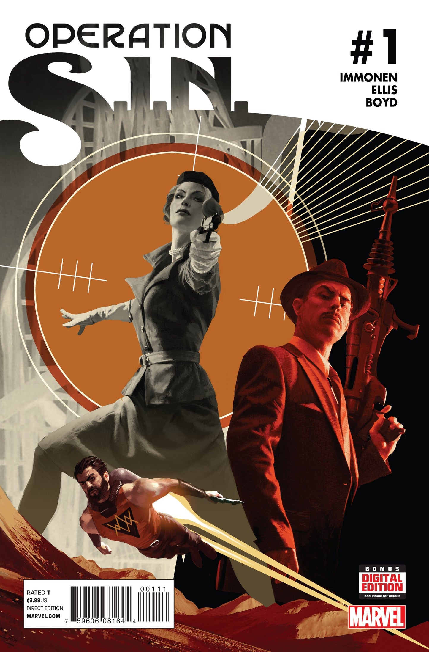 MARVEL COMICS Comics NM/VF OPERATION SIN #1 (OF 5)