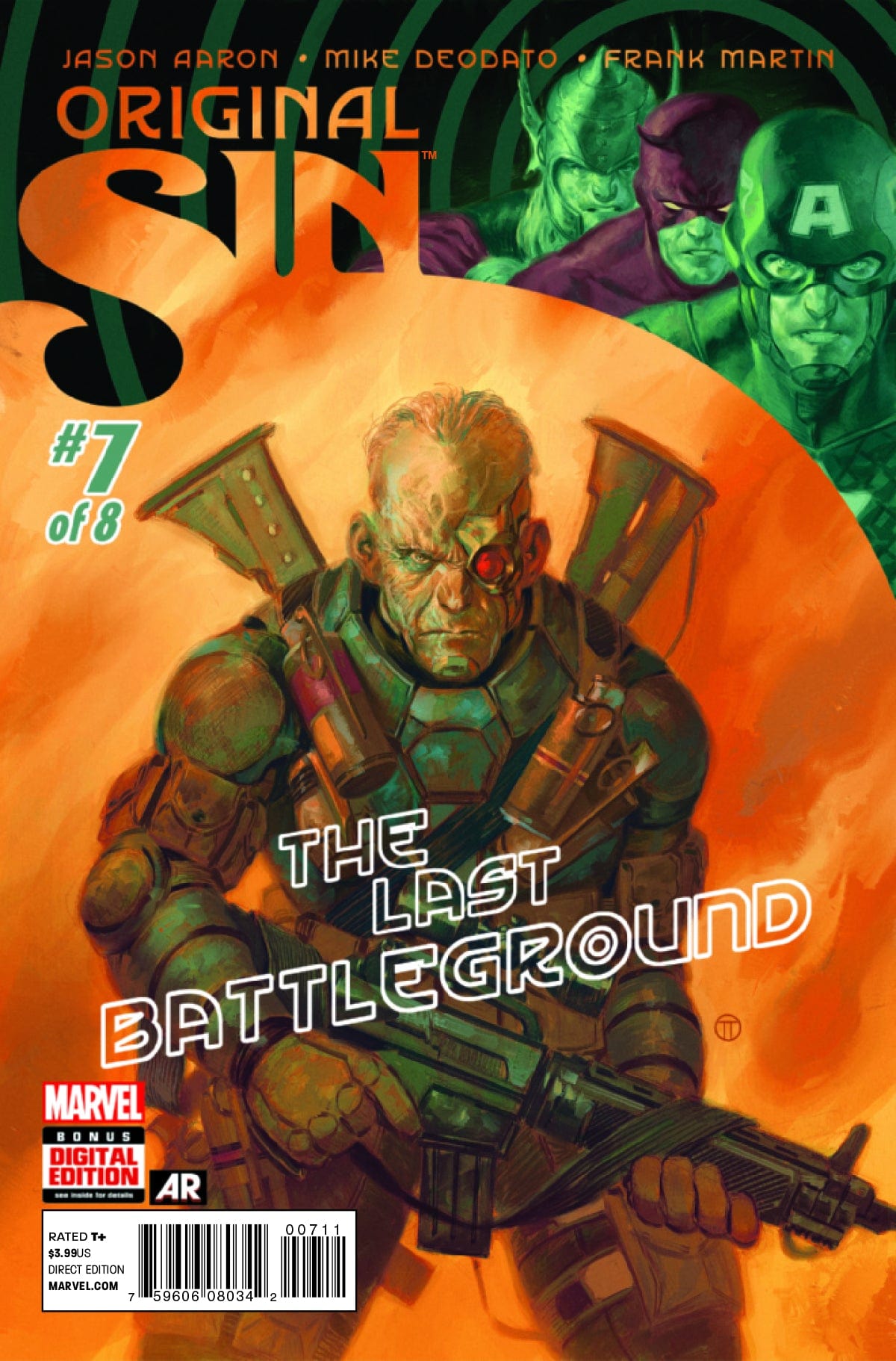MARVEL COMICS Comics NM/VF ORIGINAL SIN #7 (OF 8)