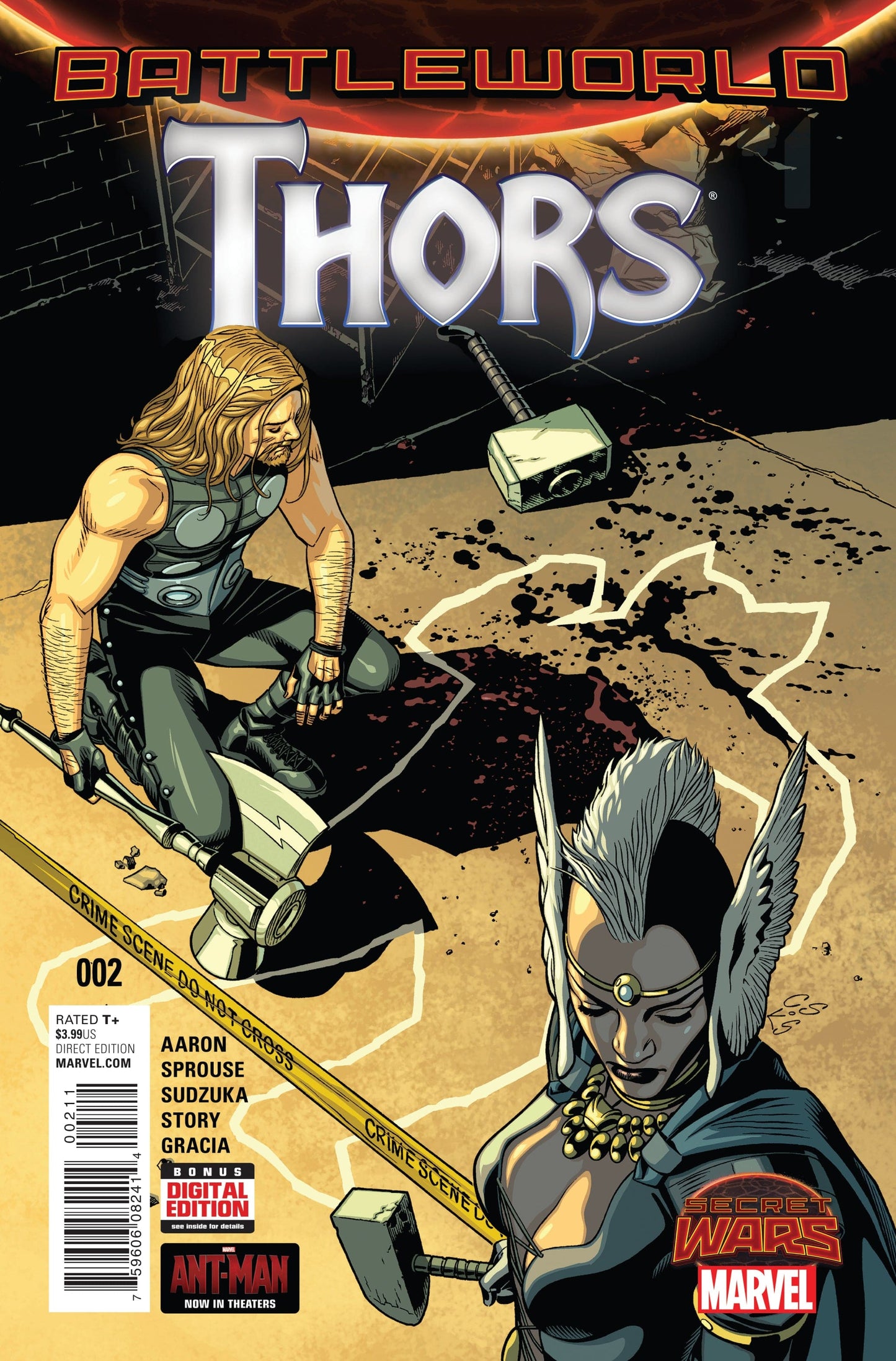 MARVEL COMICS Comics NM/VF THORS #2 SWA