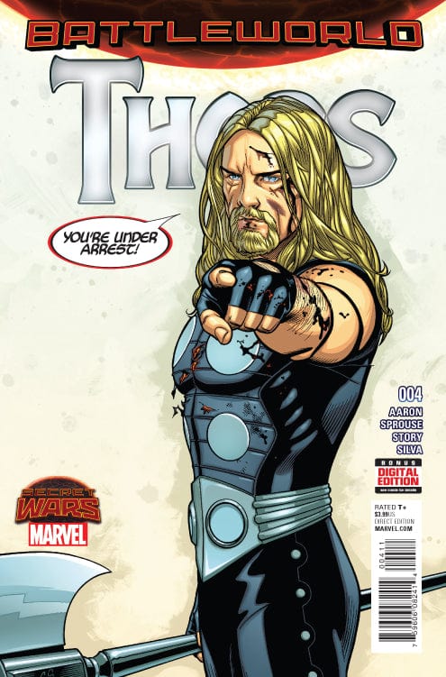 MARVEL COMICS Comics NM/VF THORS #4 SWA
