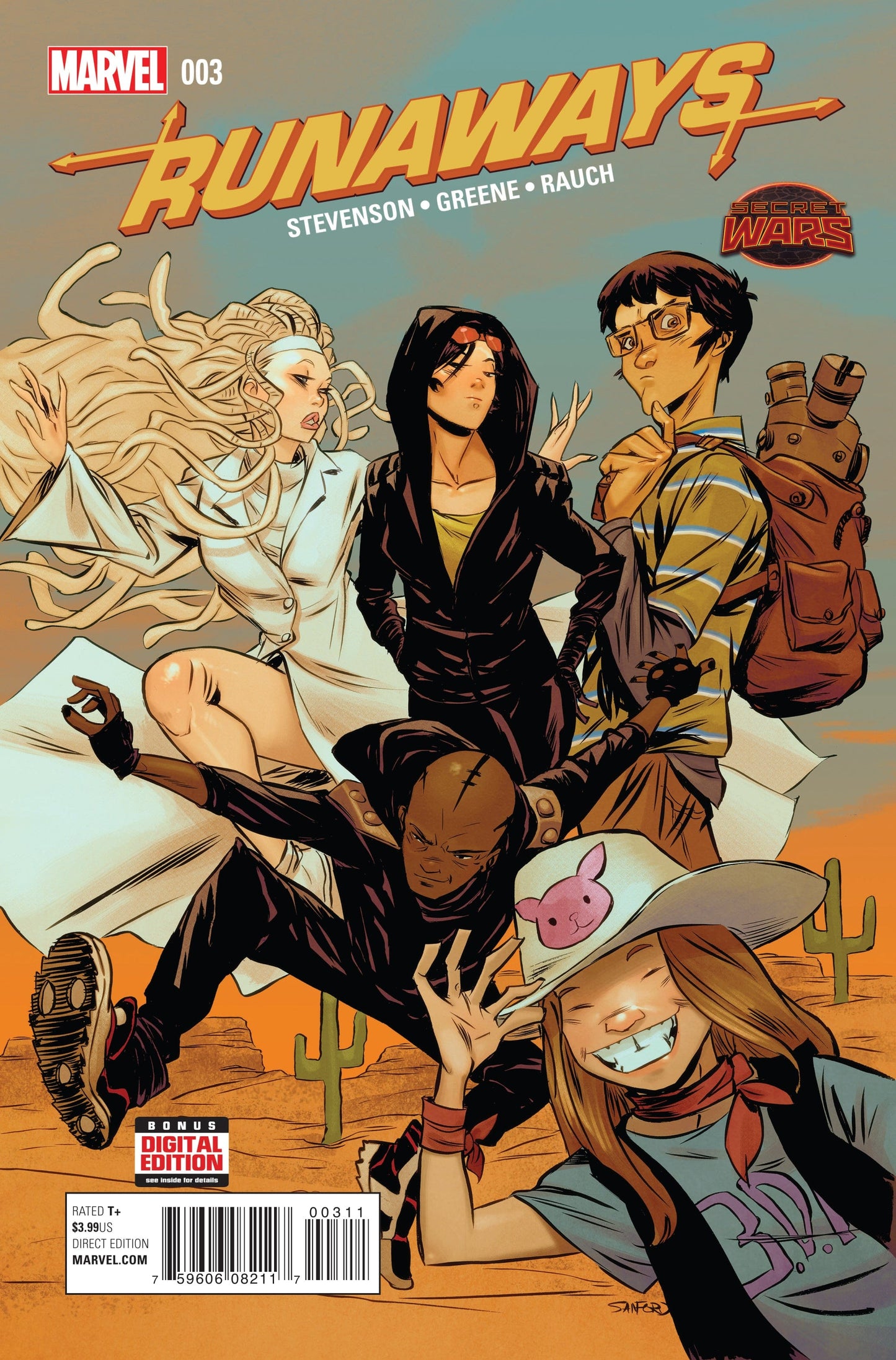 MARVEL COMICS Comics RUNAWAYS #3 SWA