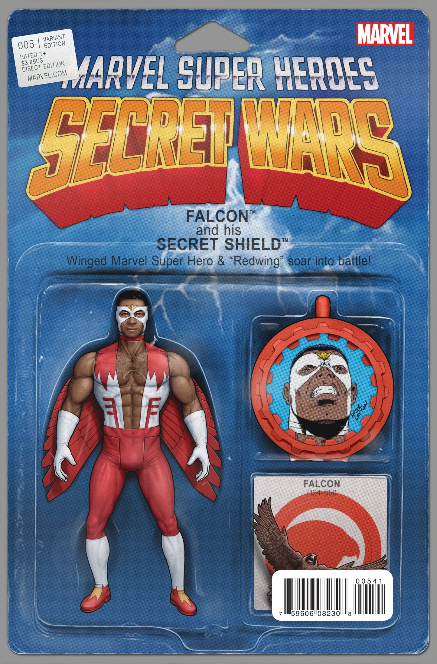 MARVEL COMICS Comics SECRET WARS #5 (OF 9) CHIRSTOPHER ACTION FIGURE VAR SWA