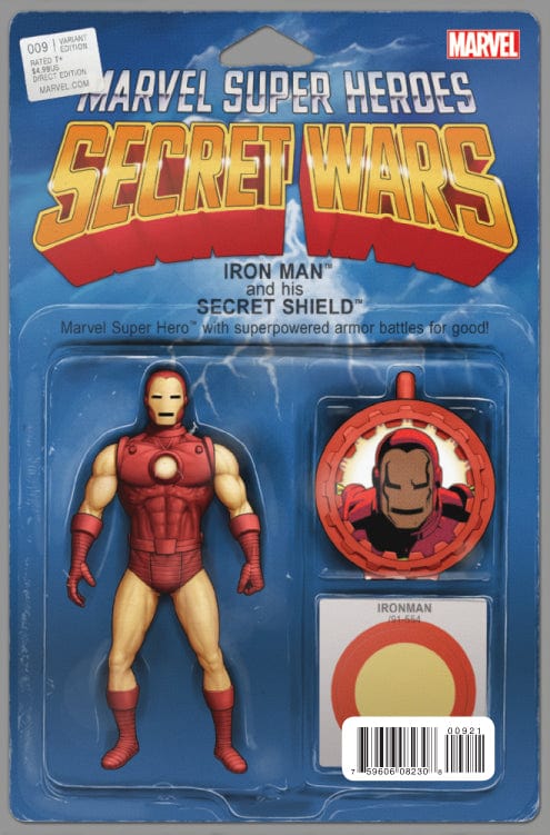MARVEL COMICS Comics SECRET WARS #9 (OF 9) CHRISTOPHER ACTION FIGURE VAR