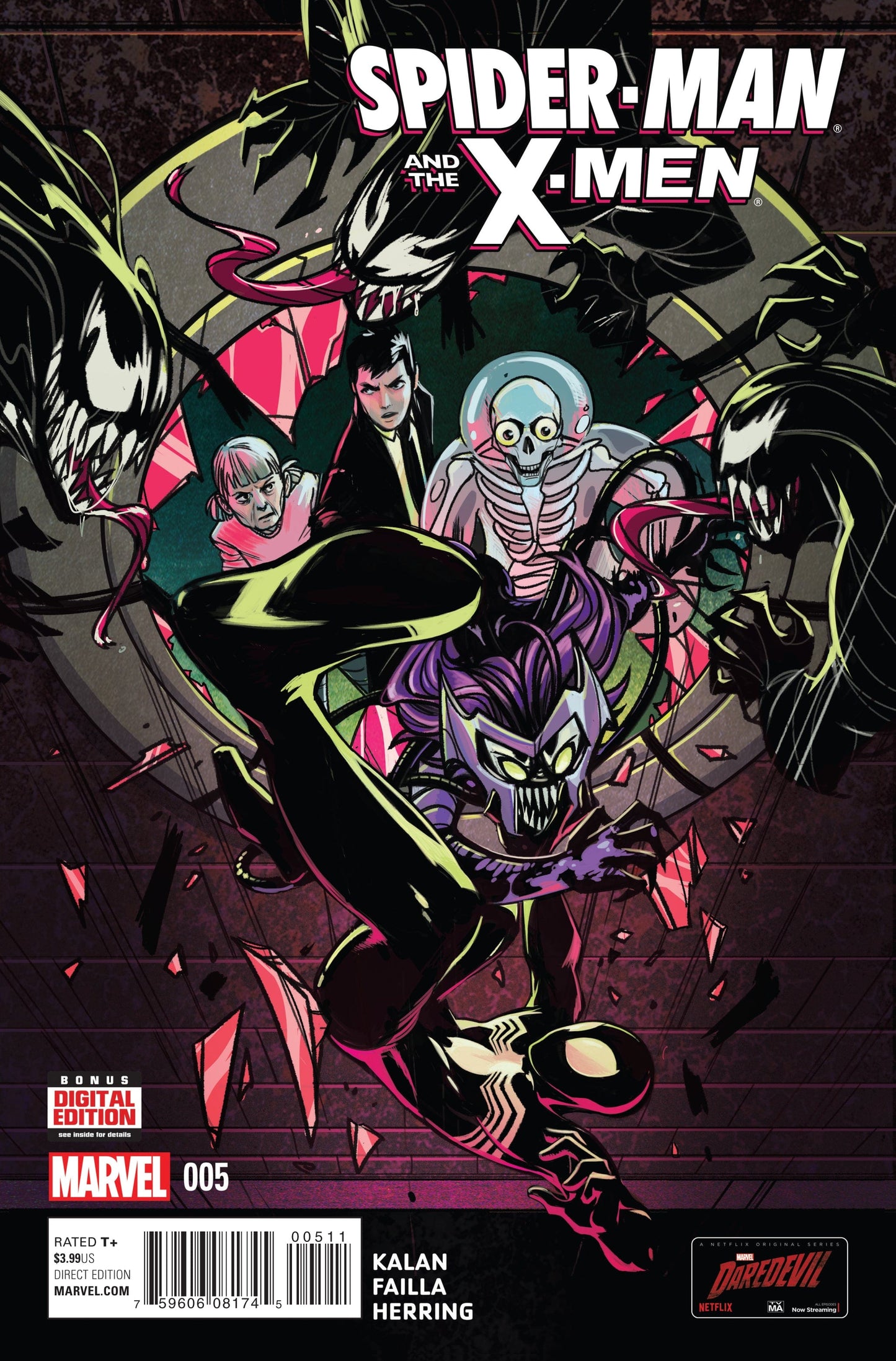 MARVEL COMICS Comics SPIDER-MAN AND X-MEN #5