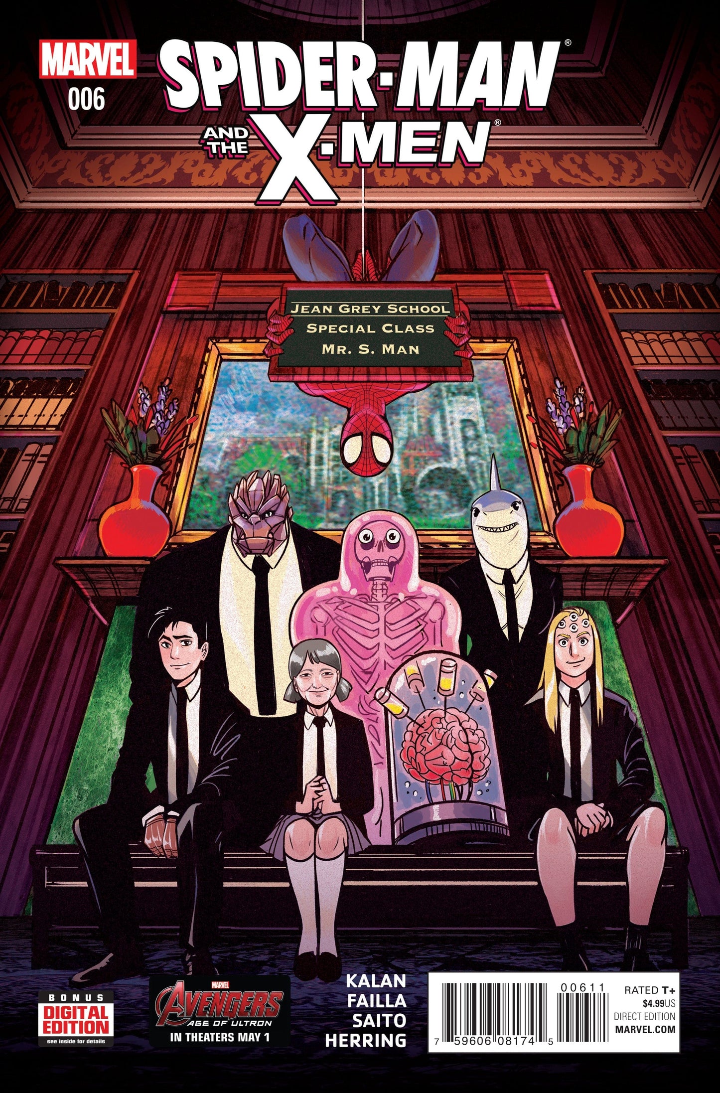 MARVEL COMICS Comics SPIDER-MAN AND X-MEN #6