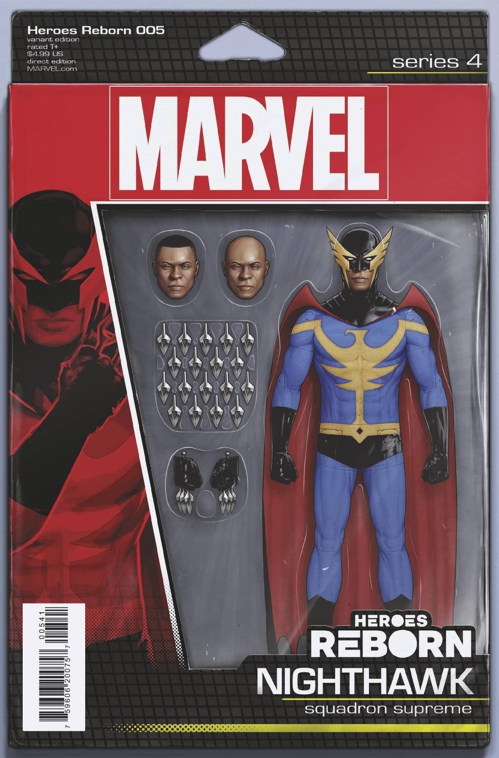 MARVEL COMICS Comics VF/NM HEROES REBORN #5 (OF 7) CHRISTOPHER ACTION FIGURE VAR