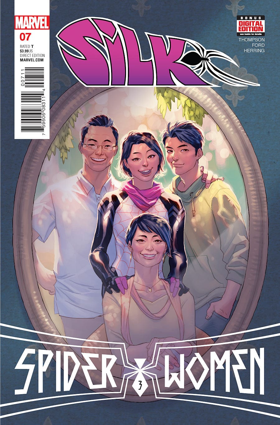 MARVEL COMICS Comics VF/NM SILK #7 SWO