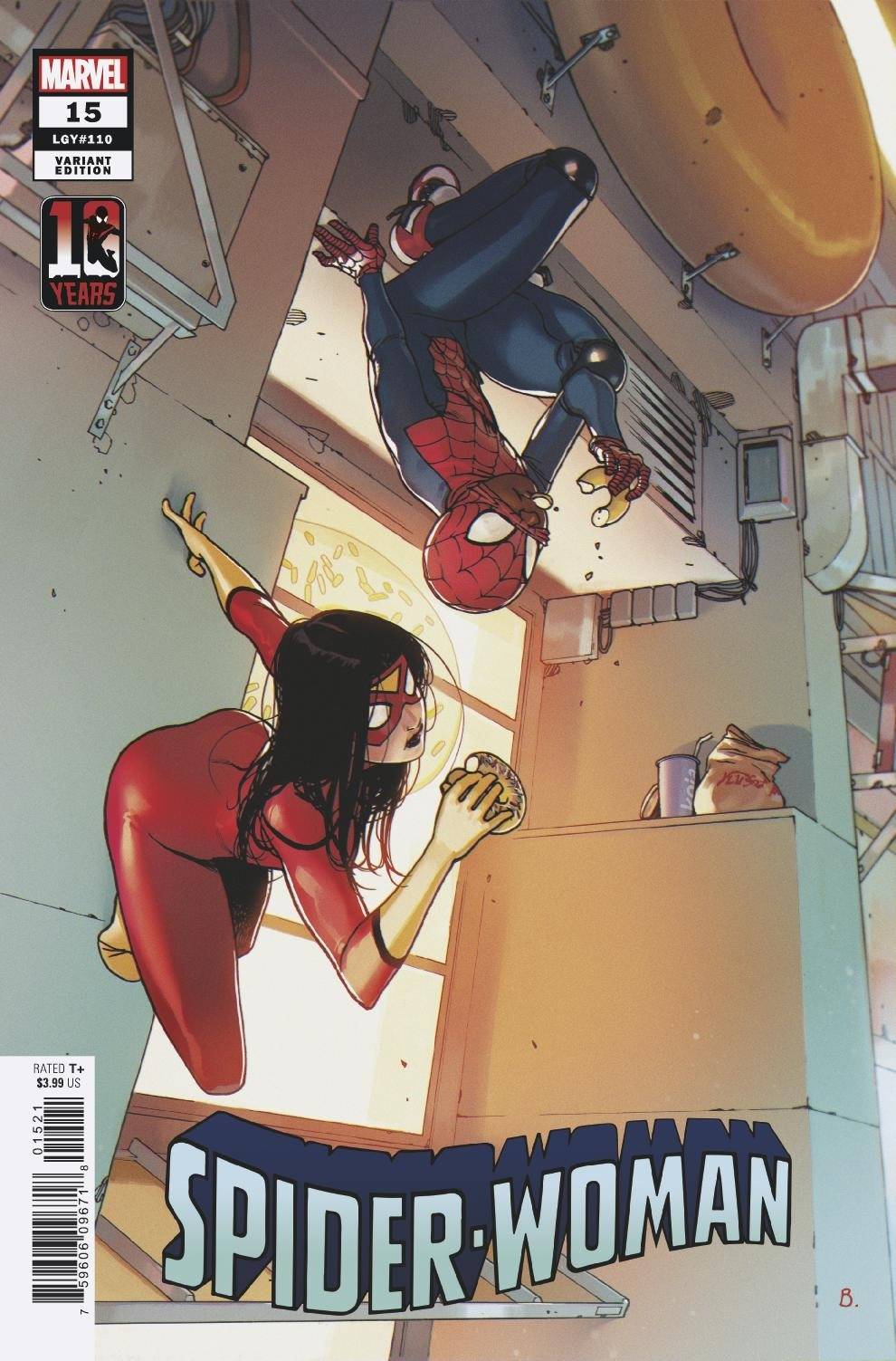 MARVEL COMICS Comics VF/NM SPIDER-WOMAN #15 BENGAL MILES MORALES 10TH ANNIV VAR