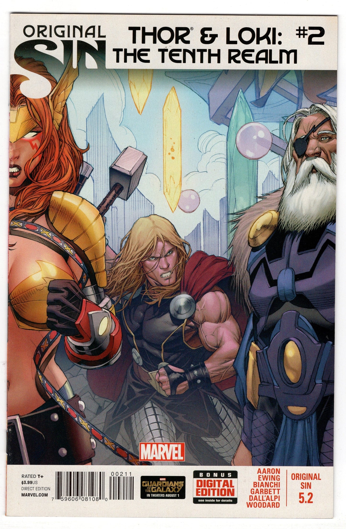 MARVEL COMICS Comics VF+ ORIGINAL SIN #5.2