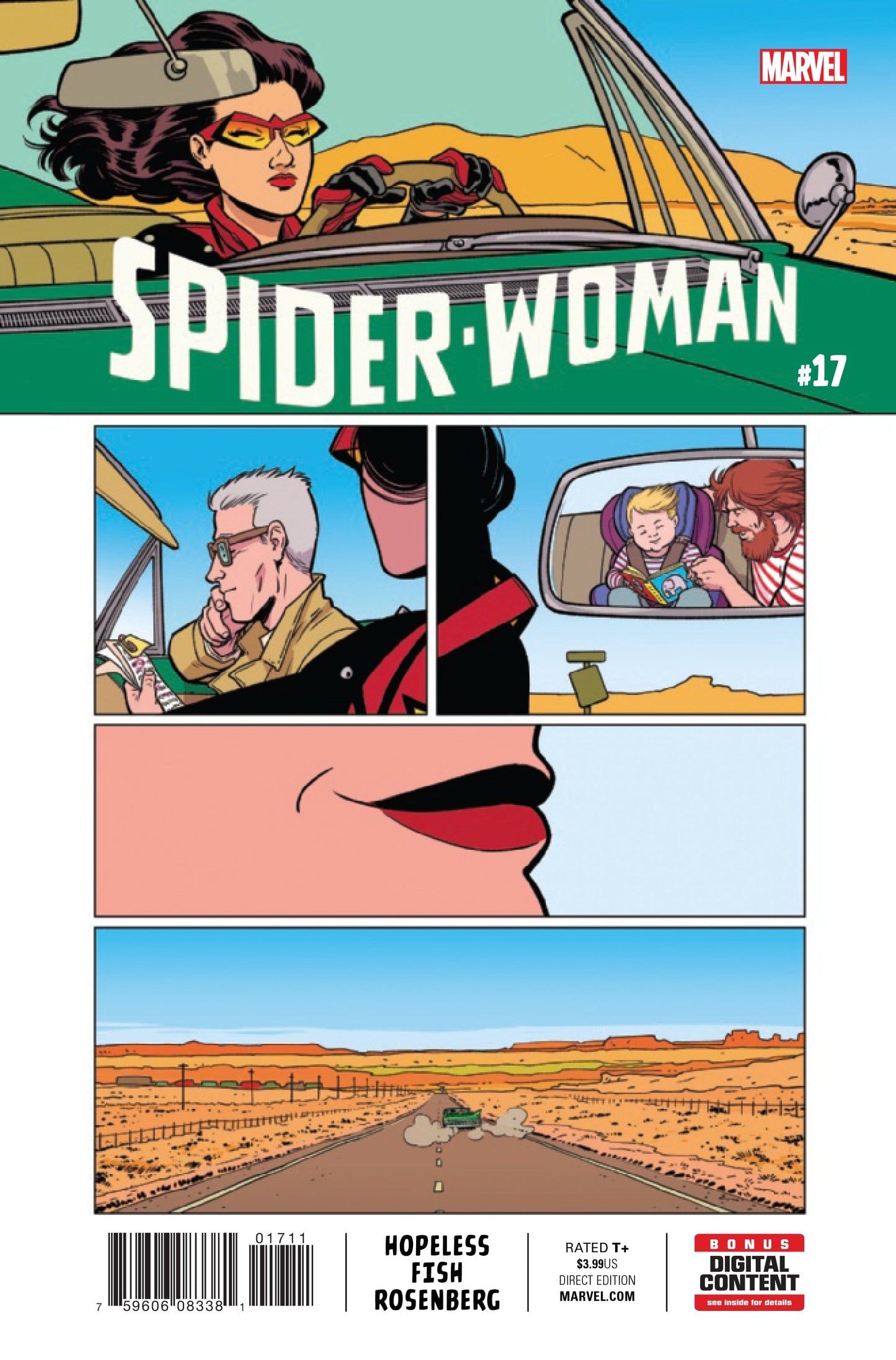 MARVEL COMICS Comics VF+ SPIDER-WOMAN #17