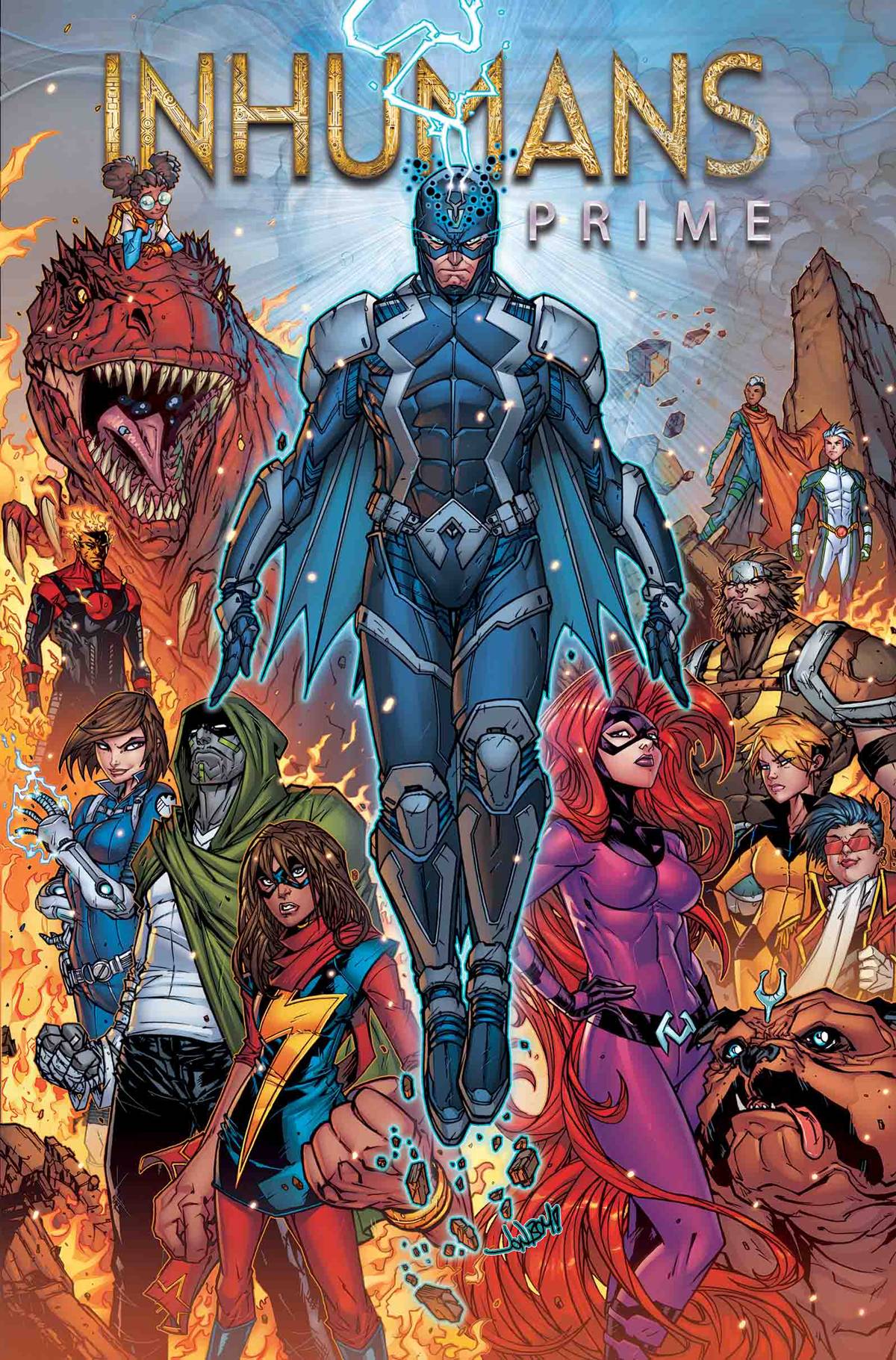 MARVEL COMICS INHUMANS PRIME #1