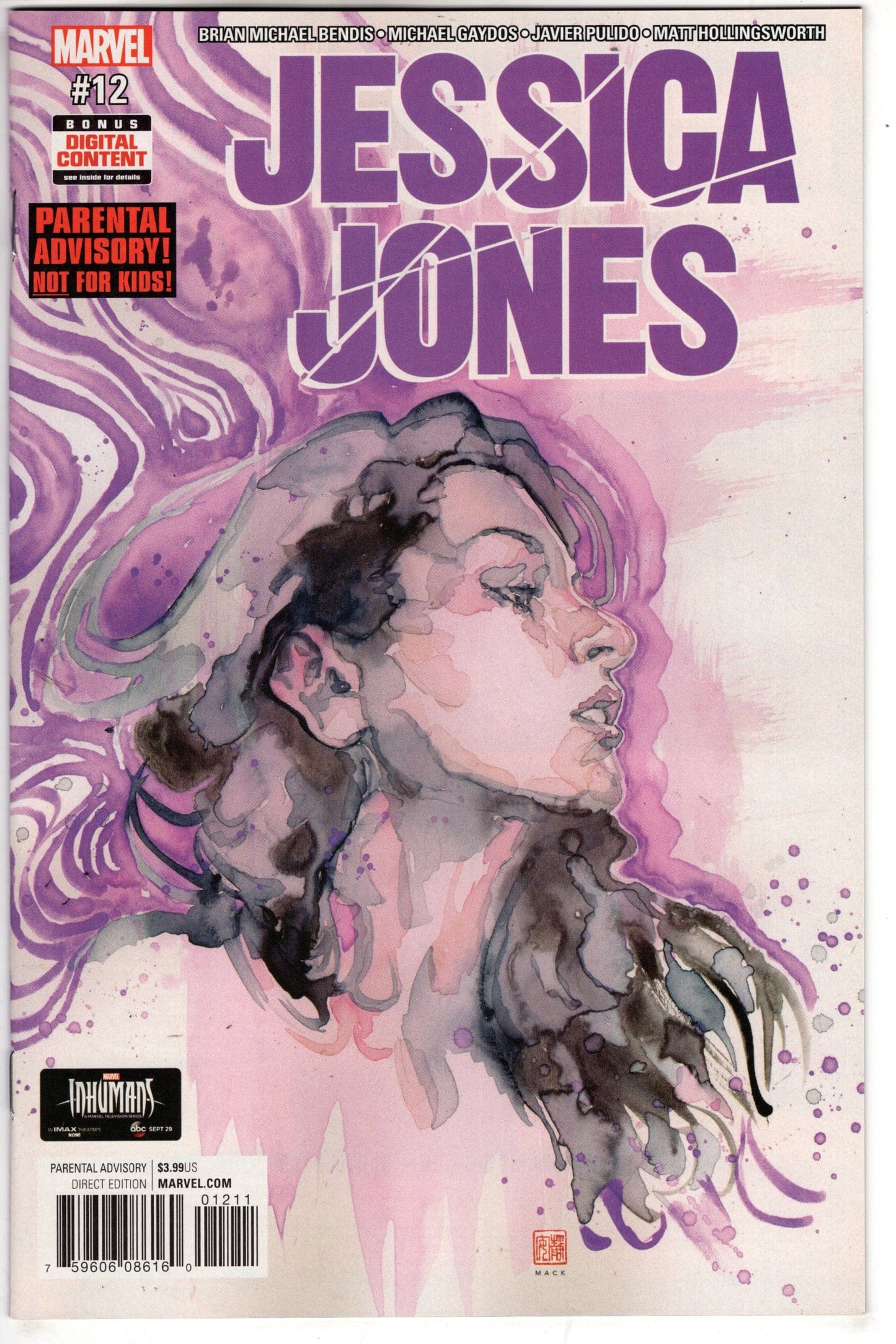 MARVEL COMICS JESSICA JONES #12 (2ND SERIES)