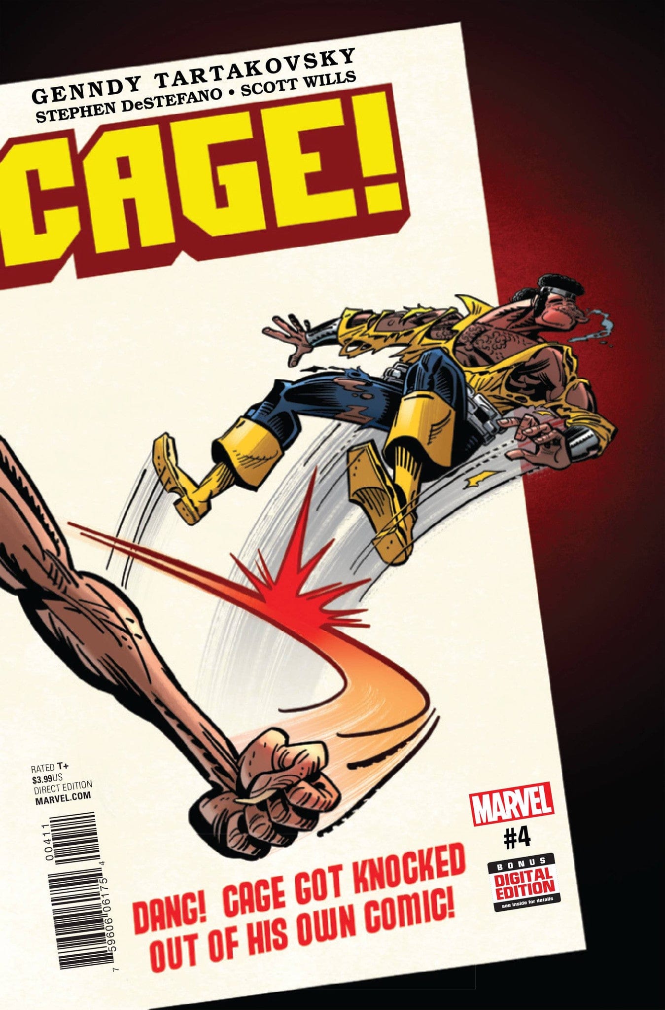 MARVEL COMICS Marvel CAGE #4 (OF 4)