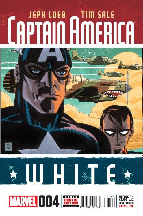 MARVEL COMICS Marvel CAPTAIN AMERICA WHITE #4 (OF 5)