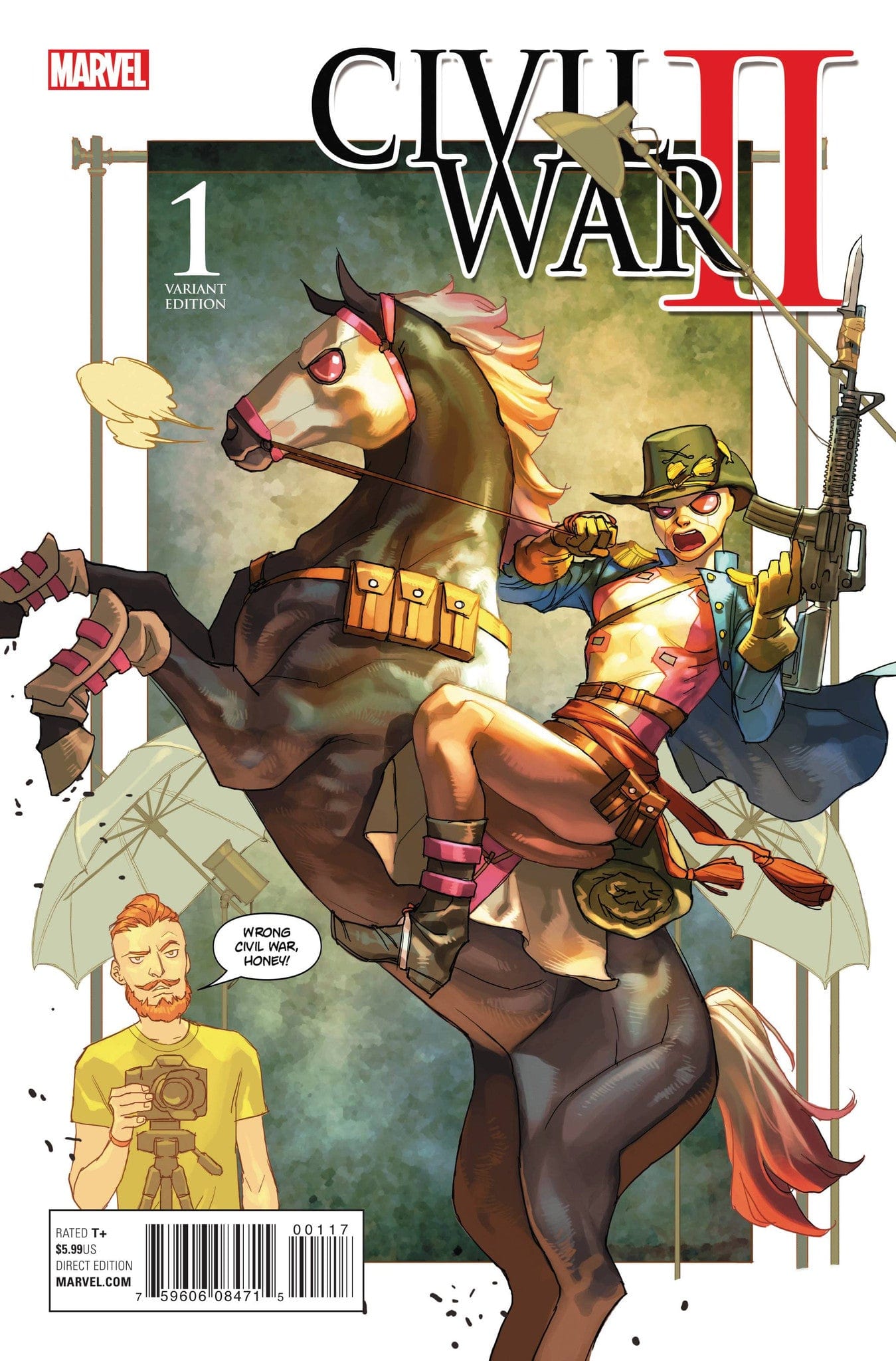 MARVEL COMICS Marvel CIVIL WAR II #1 (OF 8) PARTY VAR