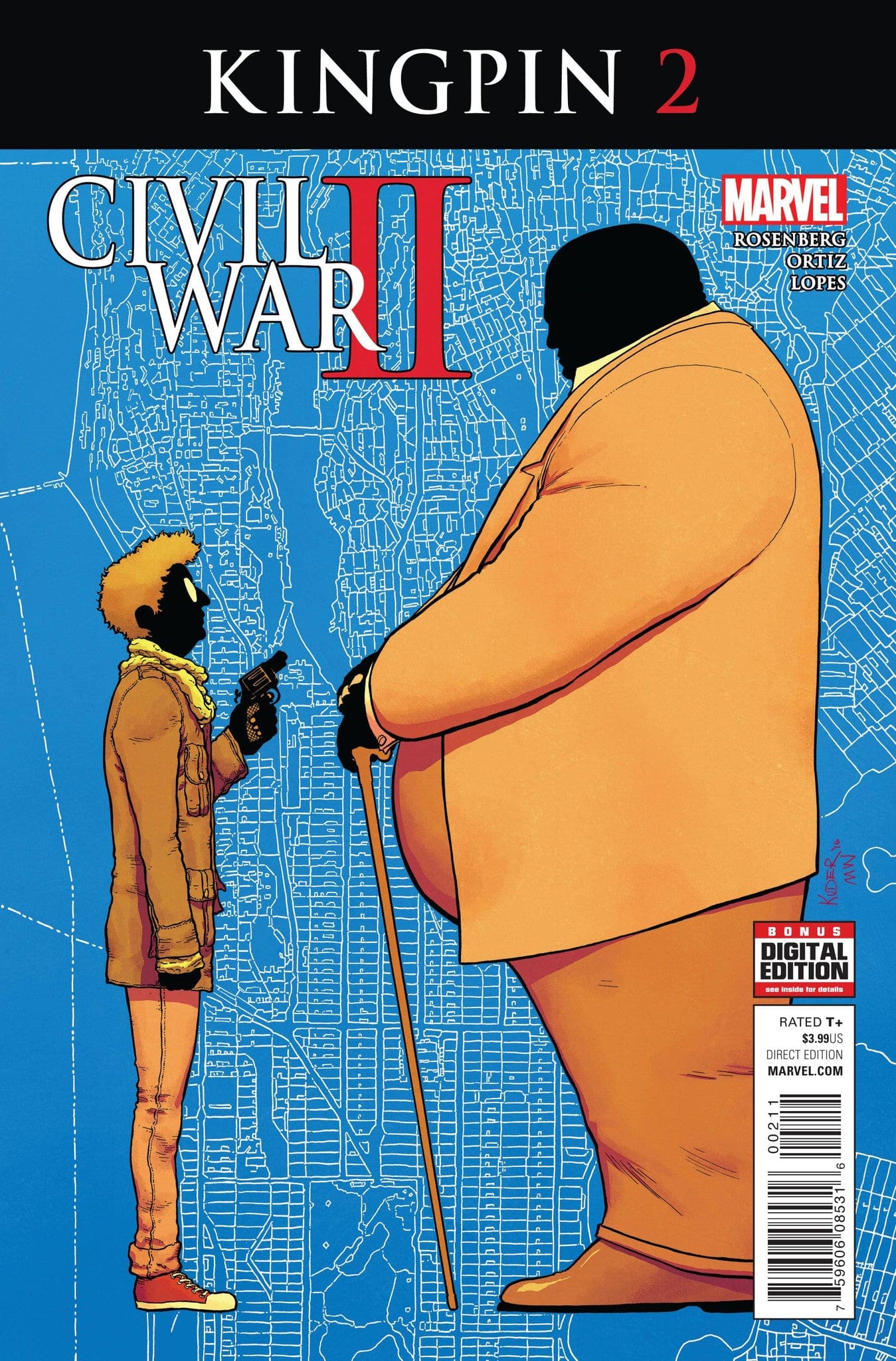 MARVEL COMICS Marvel CIVIL WAR II KINGPIN #2 (OF 4)