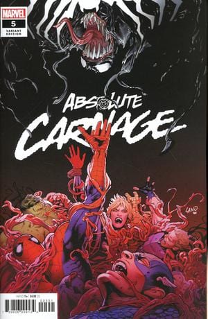 MARVEL COMICS MARVEL COMICS ABSOLUTE CARNAGE #5 (OF 5) LAND VAR AC