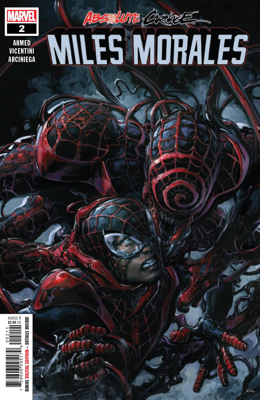 MARVEL COMICS MARVEL COMICS ABSOLUTE CARNAGE MILES MORALES #2 (OF 3) AC