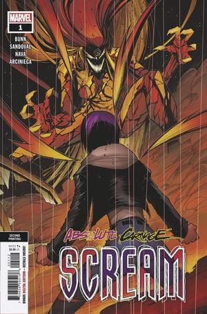 MARVEL COMICS MARVEL COMICS ABSOLUTE CARNAGE SCREAM #1 (OF 3) 2ND PTG SANDOVAL VAR AC
