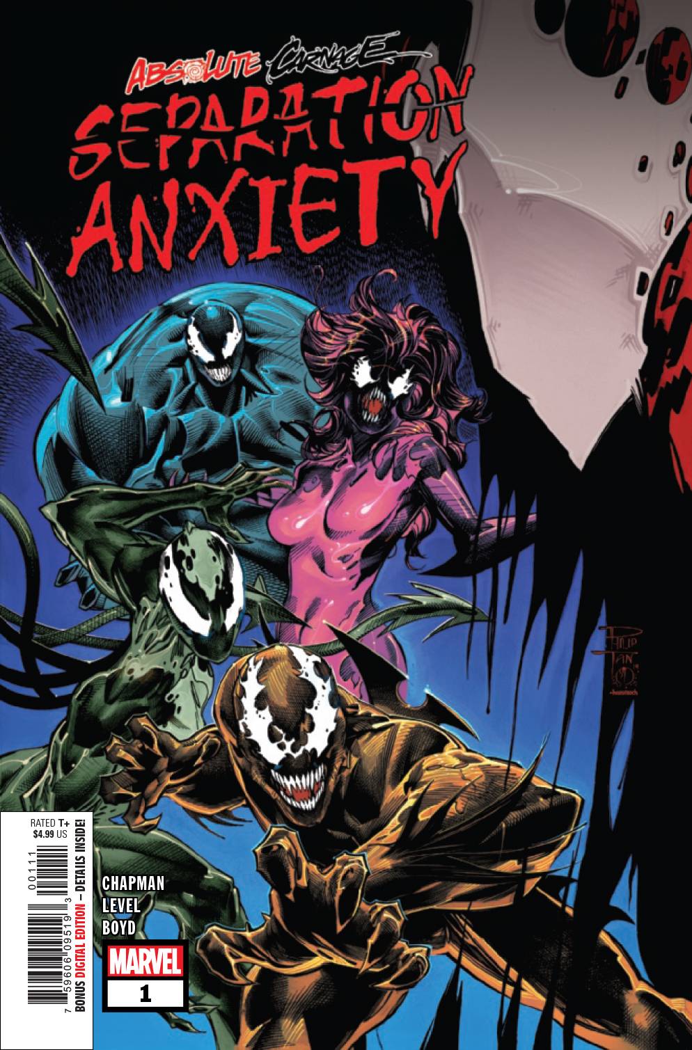 MARVEL COMICS MARVEL COMICS ABSOLUTE CARNAGE SEPARATION ANXIETY #1 AC