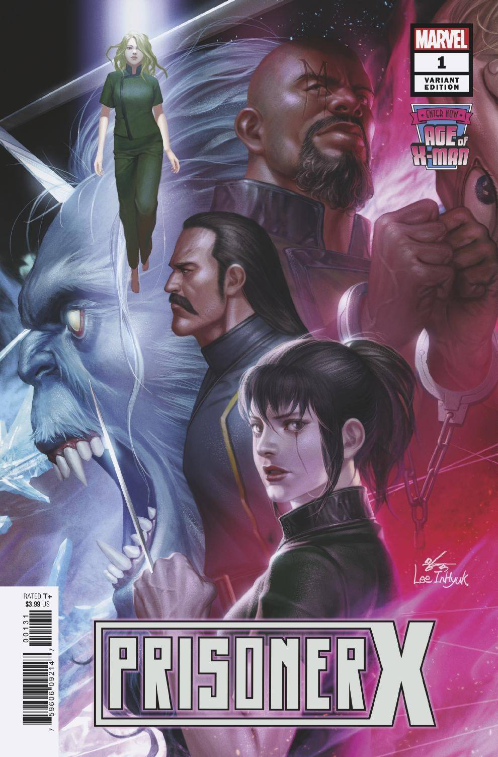 MARVEL COMICS MARVEL COMICS AGE OF X-MAN PRISONER X #1 (OF 5) INHYUK LEE CONNECTING VAR