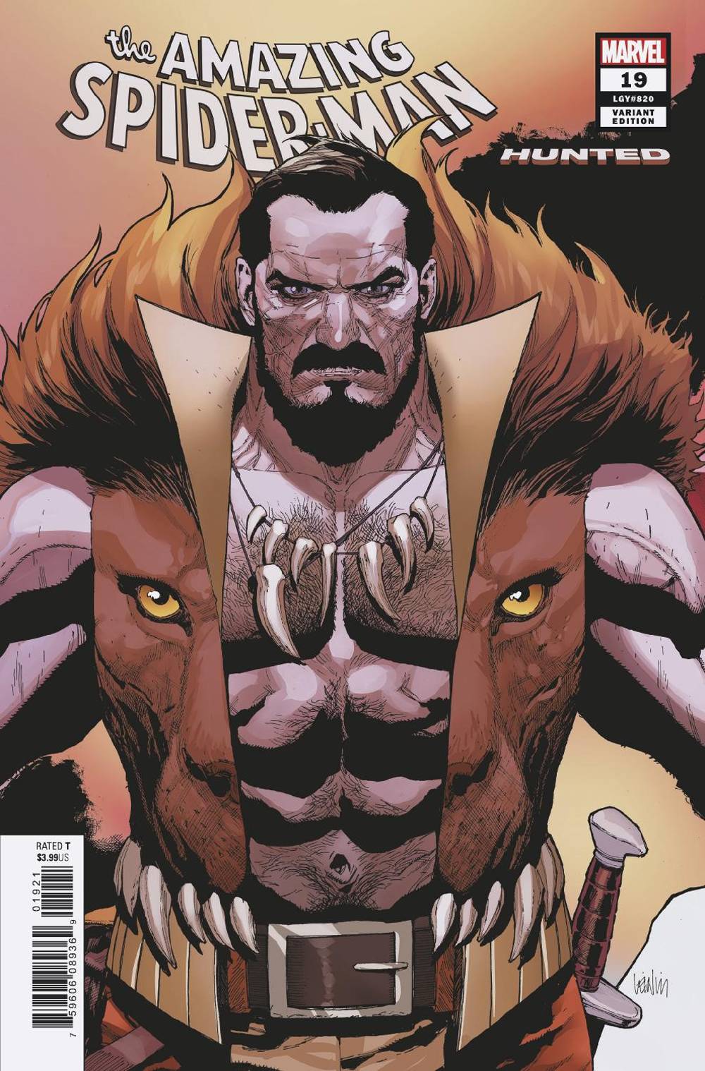 MARVEL COMICS MARVEL COMICS AMAZING SPIDER-MAN #19 YU CONNECTING VAR