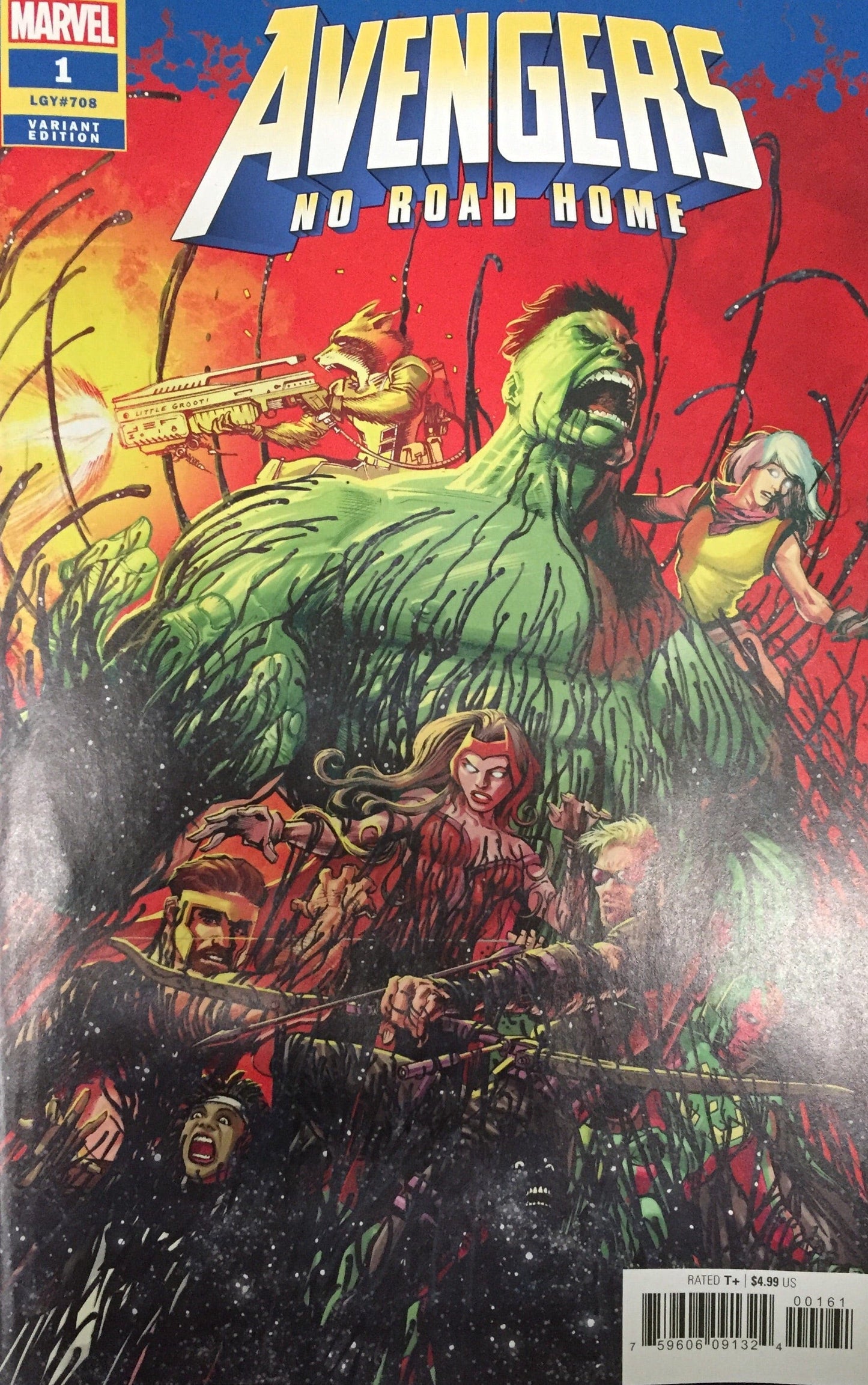 MARVEL COMICS MARVEL COMICS AVENGERS NO ROAD HOME #1 (OF 10) FERREYRA VAR