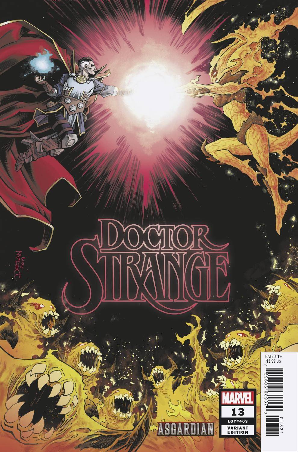 MARVEL COMICS MARVEL COMICS DOCTOR STRANGE #13 ARTIST ASGARDIAN VAR