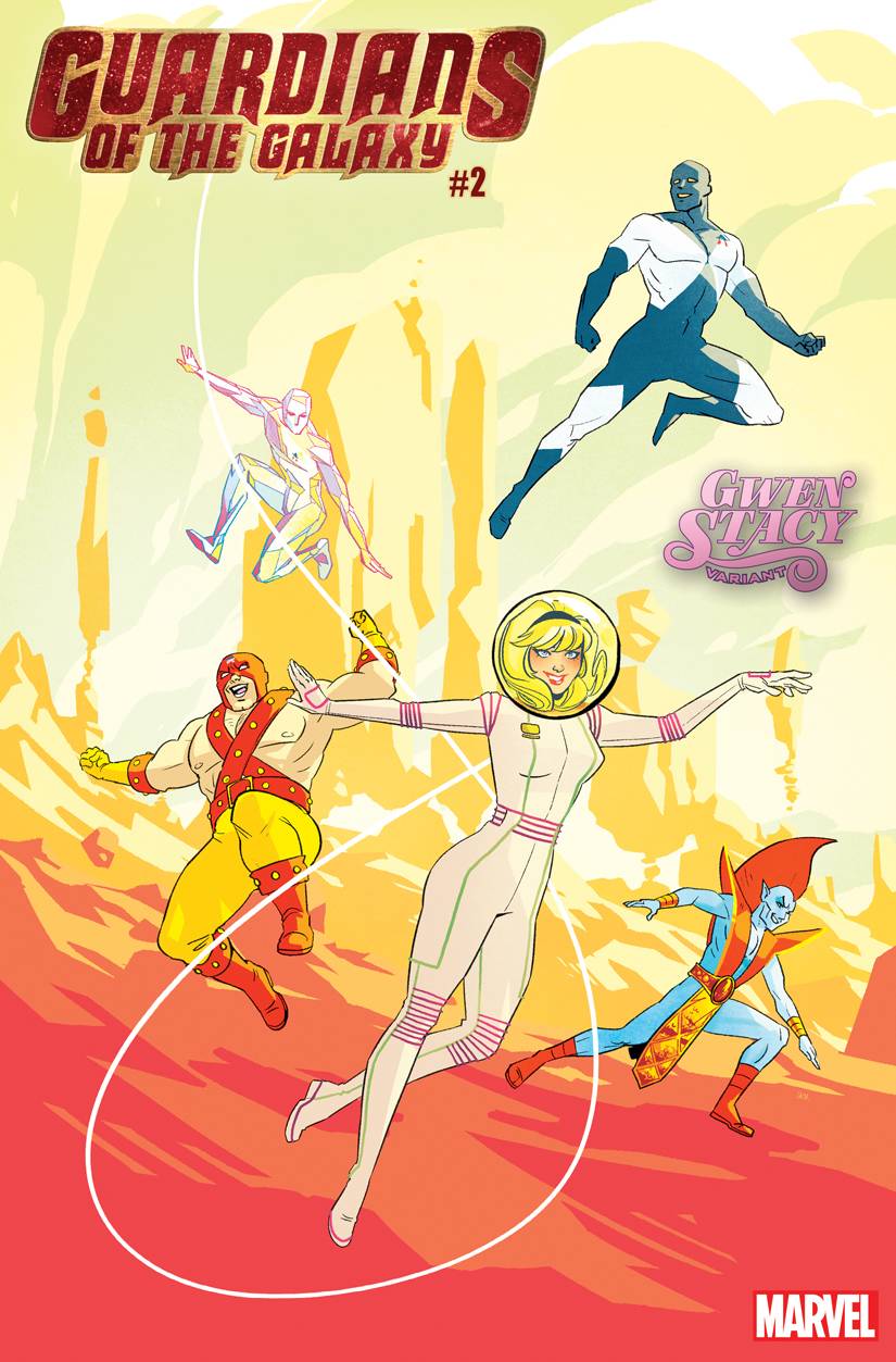 MARVEL COMICS MARVEL COMICS GUARDIANS OF THE GALAXY #2 WU GWEN STACY VAR