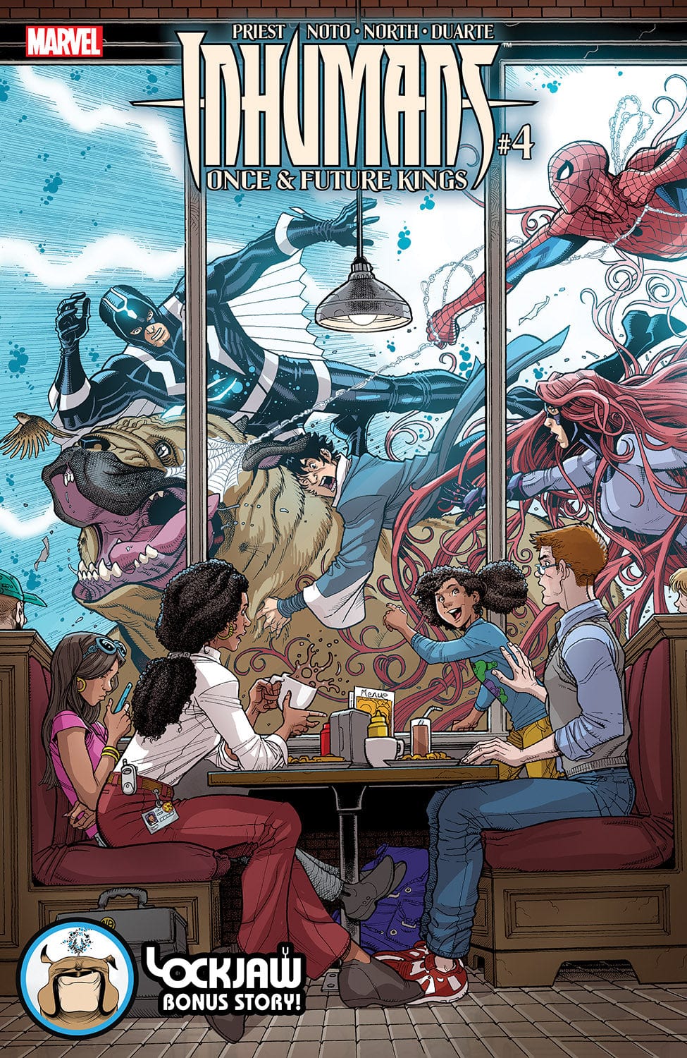 MARVEL COMICS MARVEL COMICS INHUMANS ONCE FUTURE KINGS #4 (OF 5)