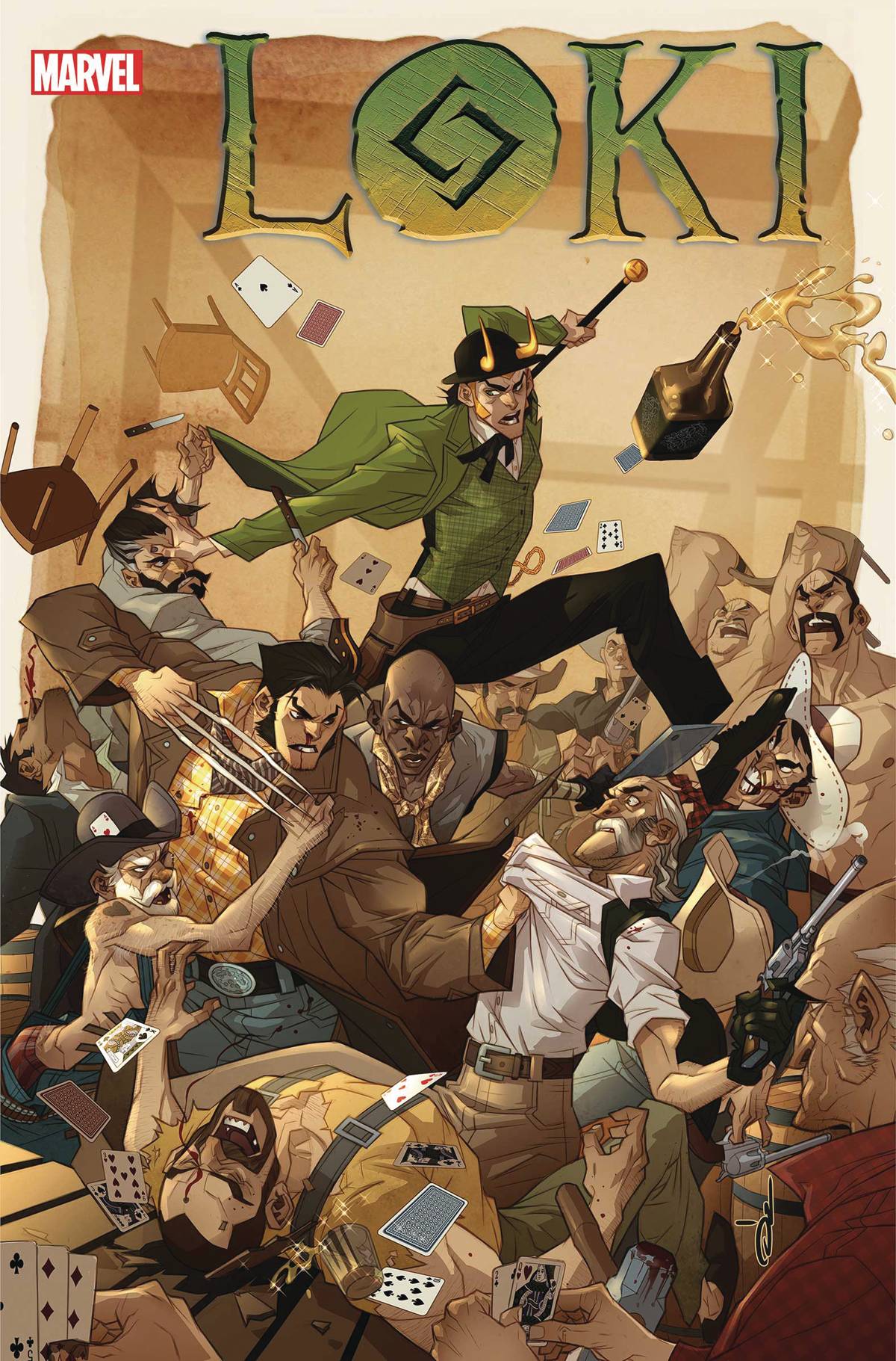 MARVEL COMICS MARVEL COMICS LOKI #5 FINE