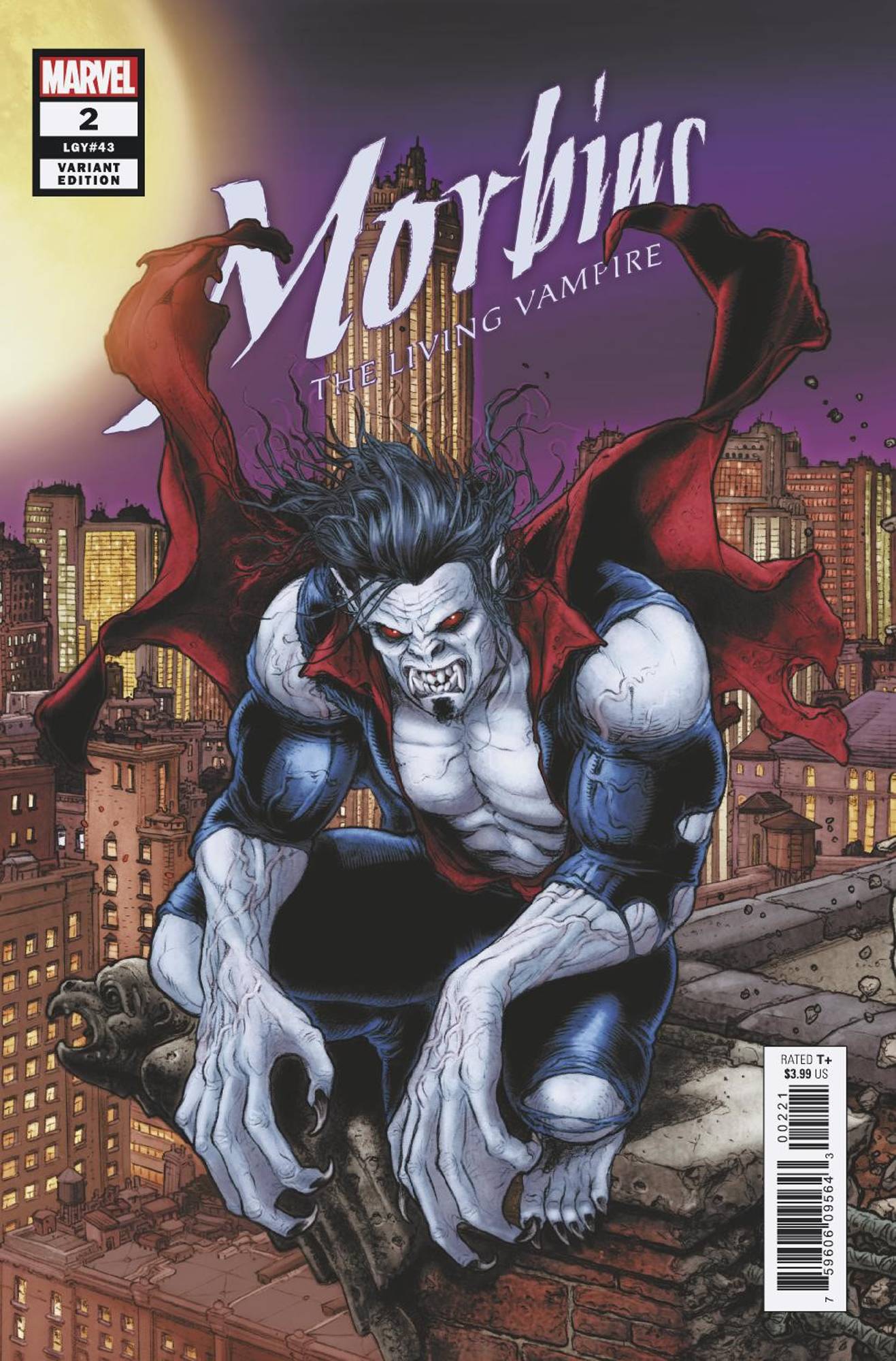 MARVEL COMICS MARVEL COMICS MORBIUS #2 RYP CONNECTING VAR