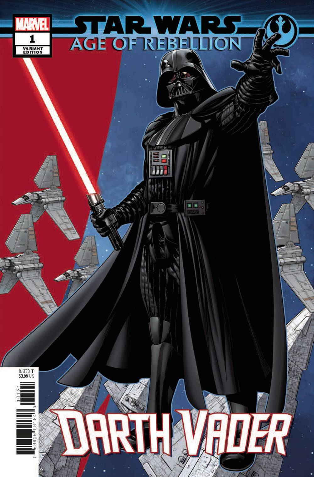 MARVEL COMICS MARVEL COMICS NM STAR WARS AOR DARTH VADER #1 MCKONE PUZZLE PC VAR