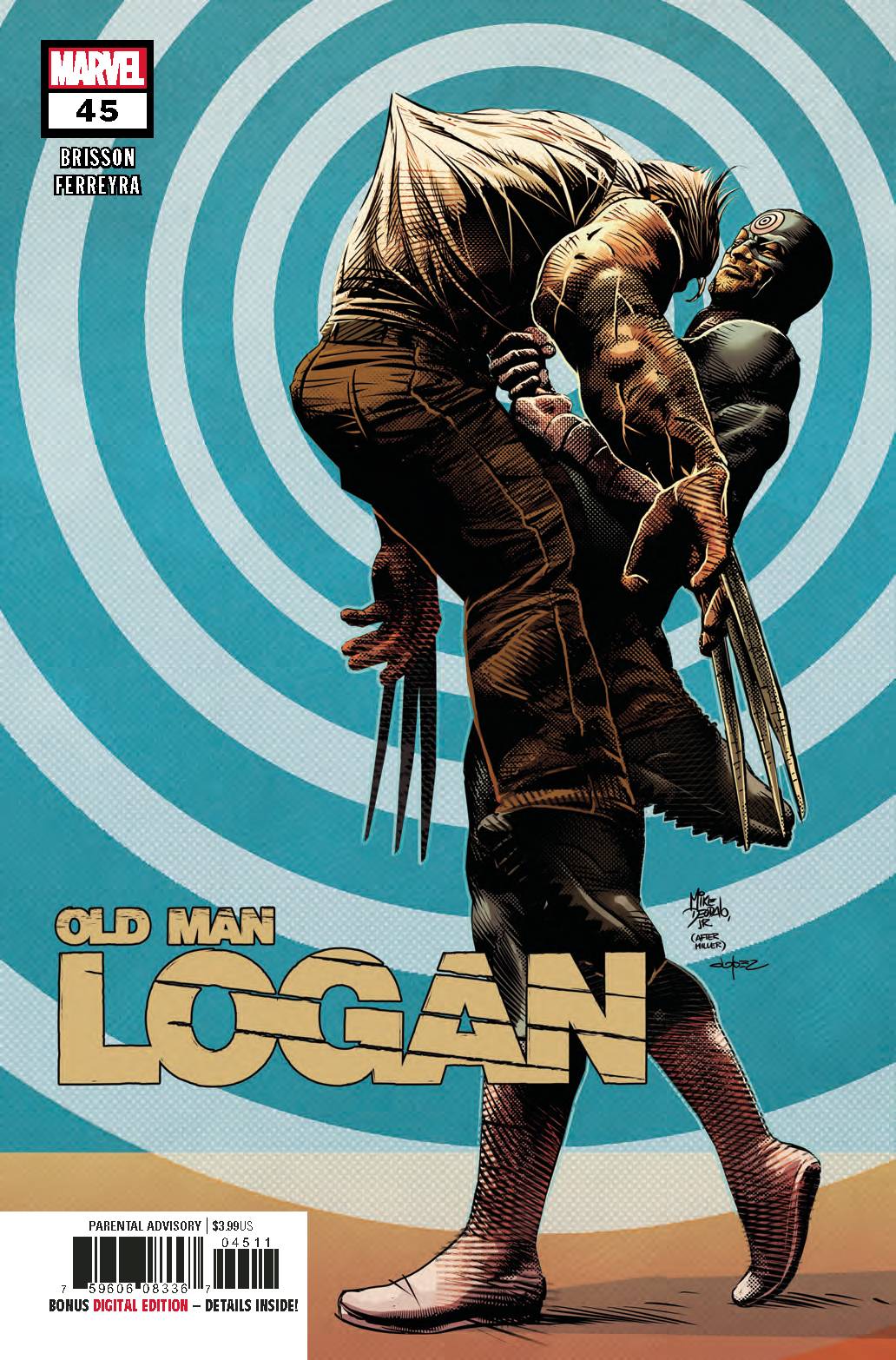 MARVEL COMICS MARVEL COMICS OLD MAN LOGAN #45