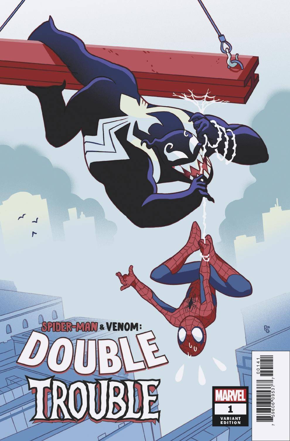 MARVEL COMICS MARVEL COMICS SPIDER-MAN & VENOM DOUBLE TROUBLE #1 (OF 4) ARTIST VAR