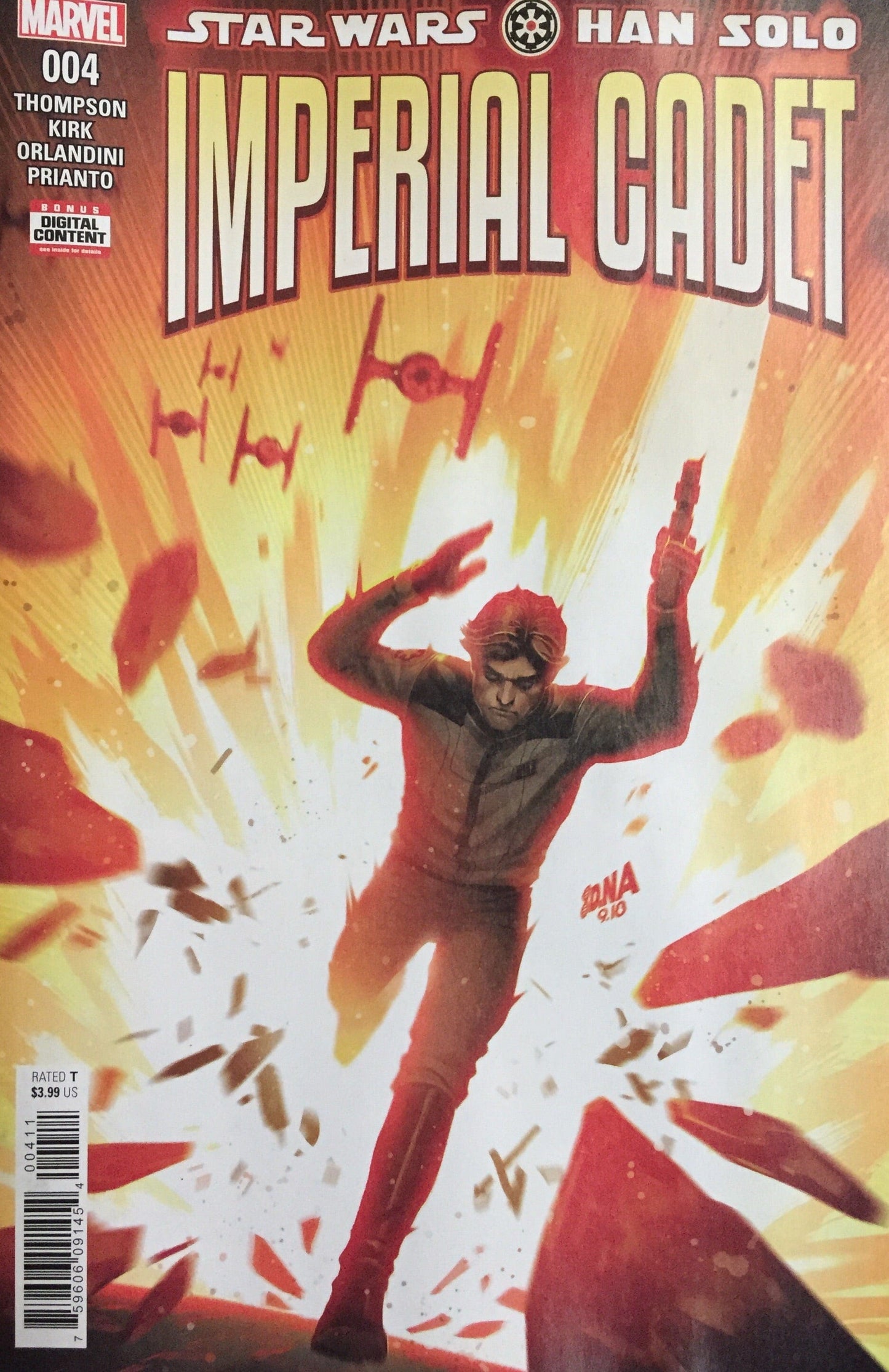 MARVEL COMICS MARVEL COMICS STAR WARS HAN SOLO IMPERIAL CADET #4 (OF 5)