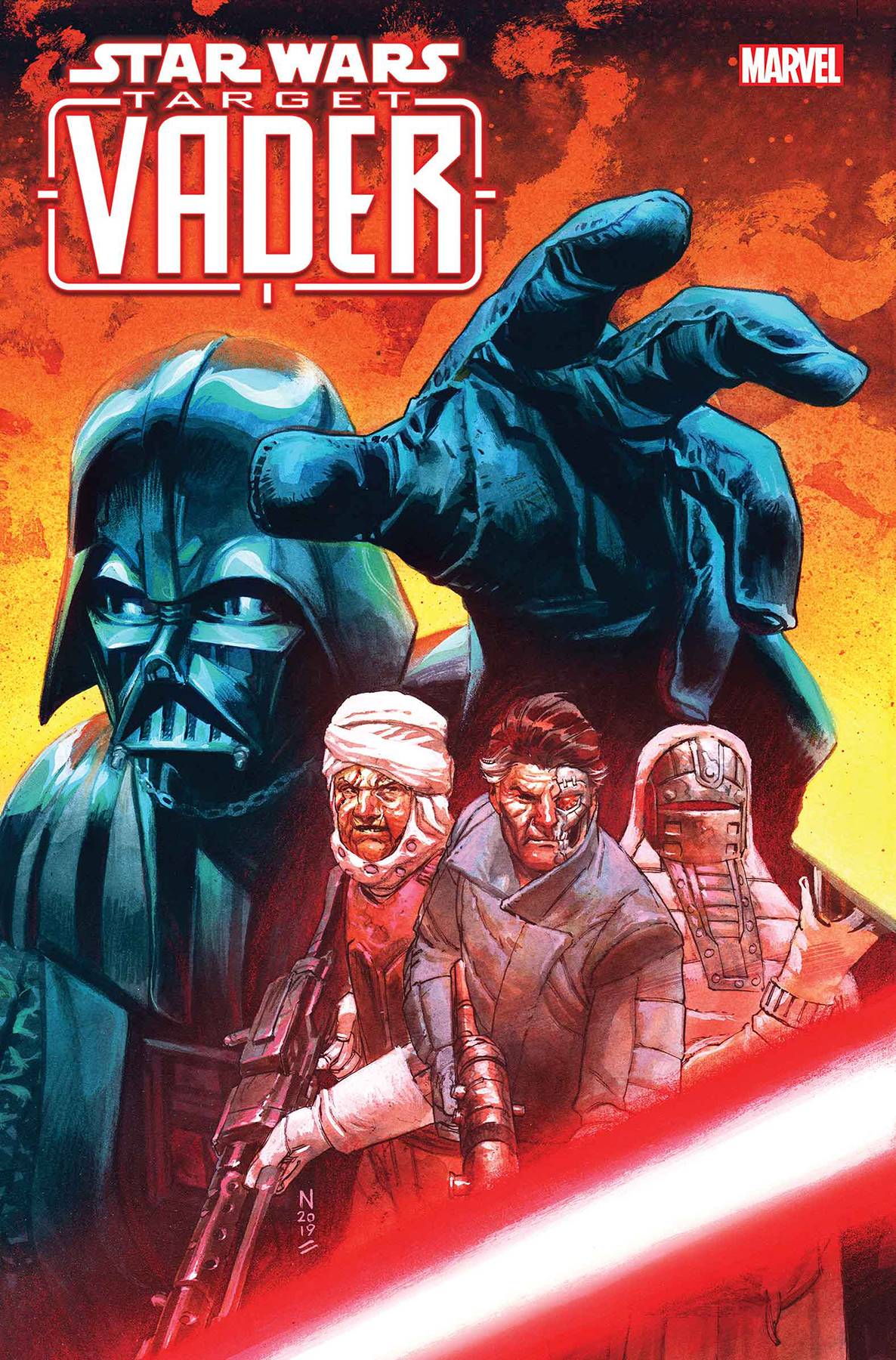 MARVEL COMICS MARVEL COMICS STAR WARS TARGET VADER #4 (OF 6)